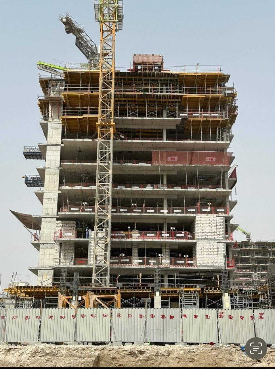 Azizi Riviera 53 construction site, Land Department inspection photo 7, 18 August 2025