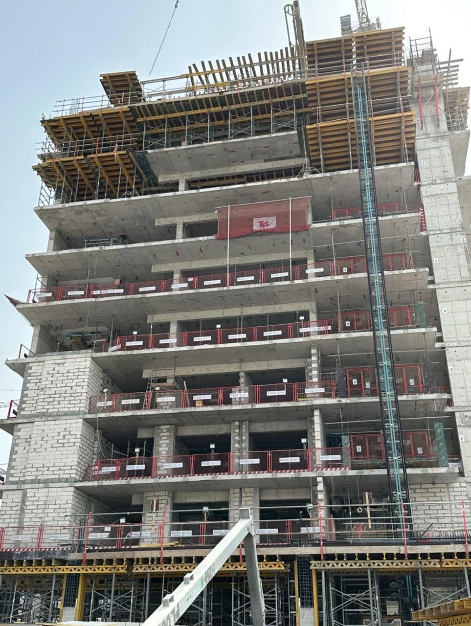 Azizi Riviera 53 construction site, Land Department inspection photo 4, 18 August 2025