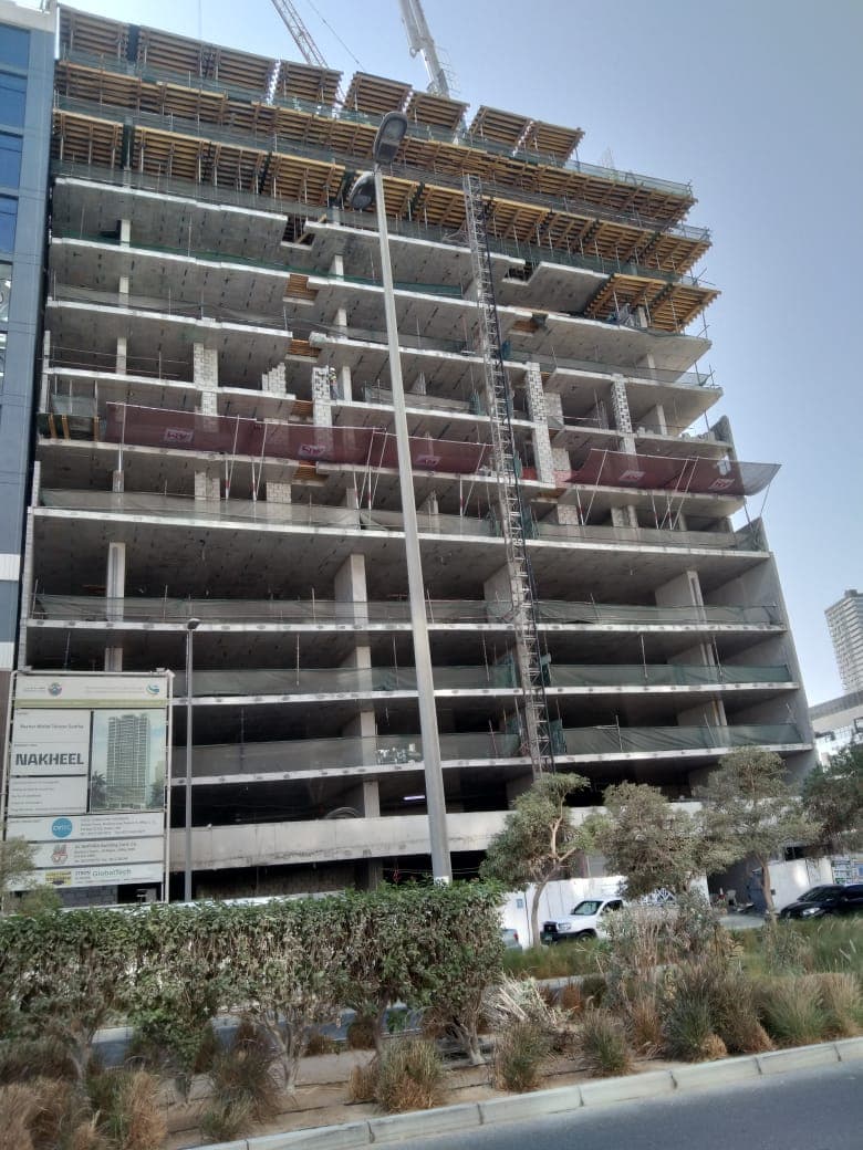 Samha Residence 2 construction site, Land Department inspection photo 1, 17 December 2025