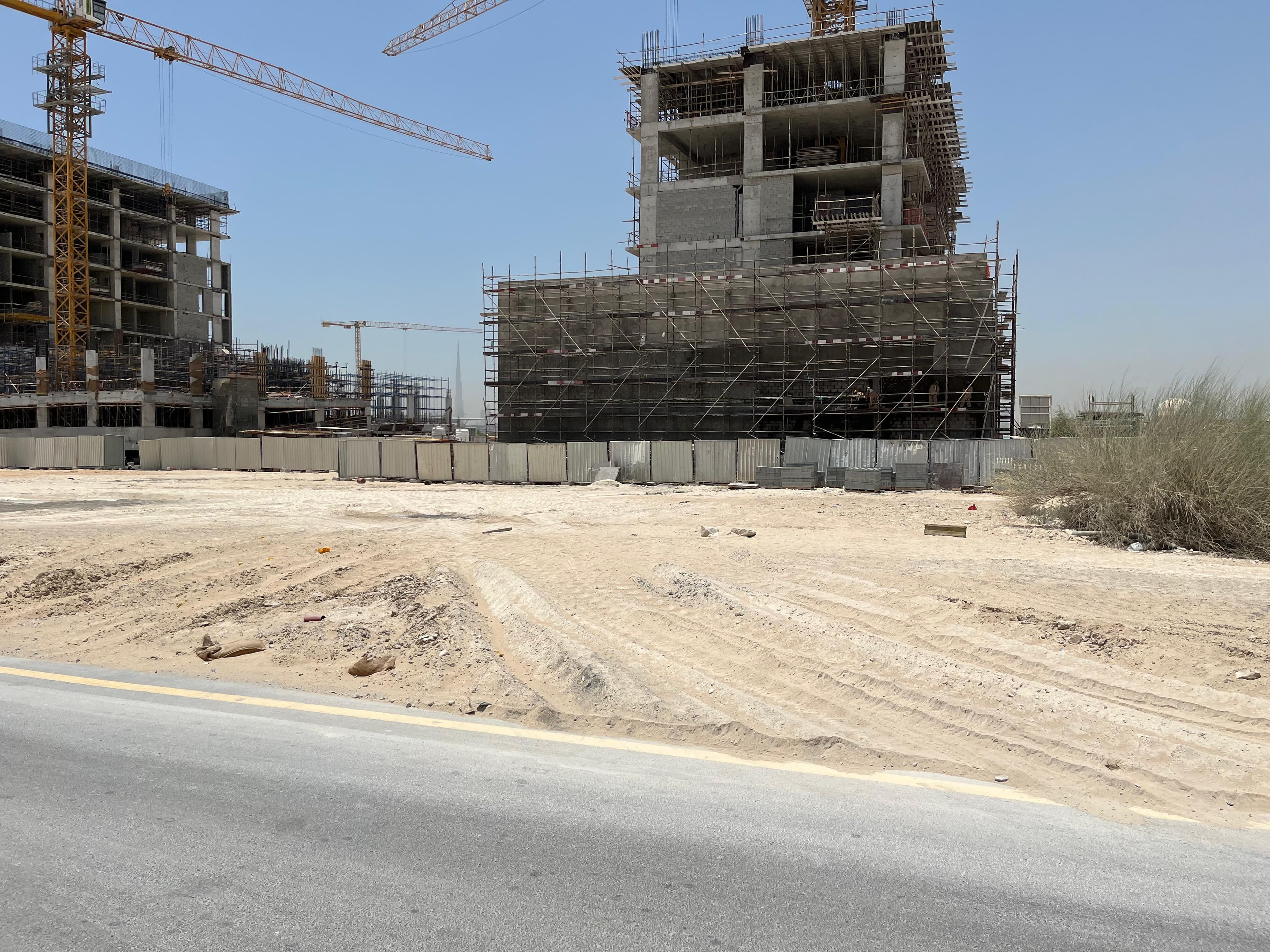 موقع بناء لا فيو بارك، صورة تفتيش الدائرة رقم 2، 16 يونيو 2025