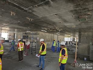 Mbl Signature construction site, Land Department inspection photo 2, 11 June 2025