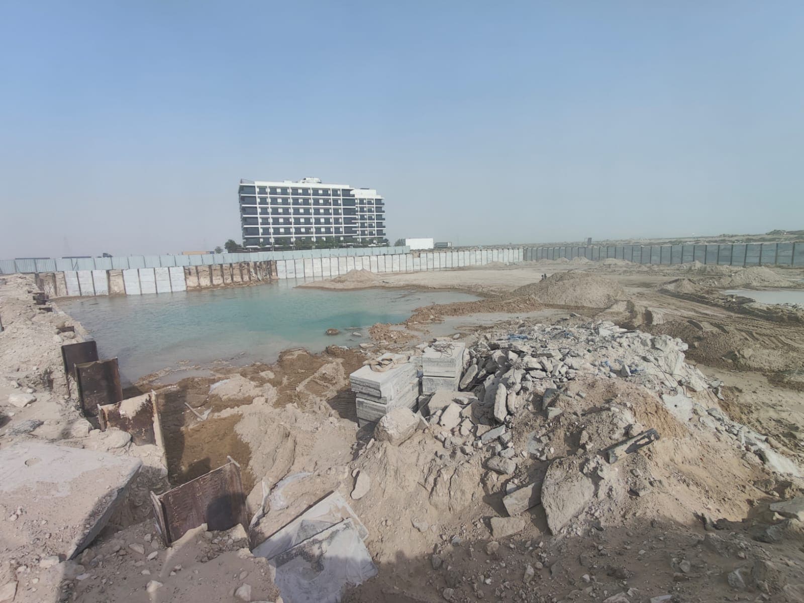 Samana Hills South construction site, Land Department inspection photo 2, 17 December 2025
