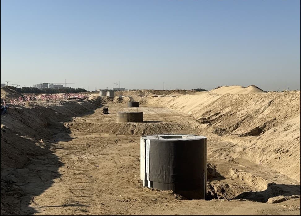 Grand Polo - Selvara 2 construction site, Land Department inspection photo 1, 5 January 2026