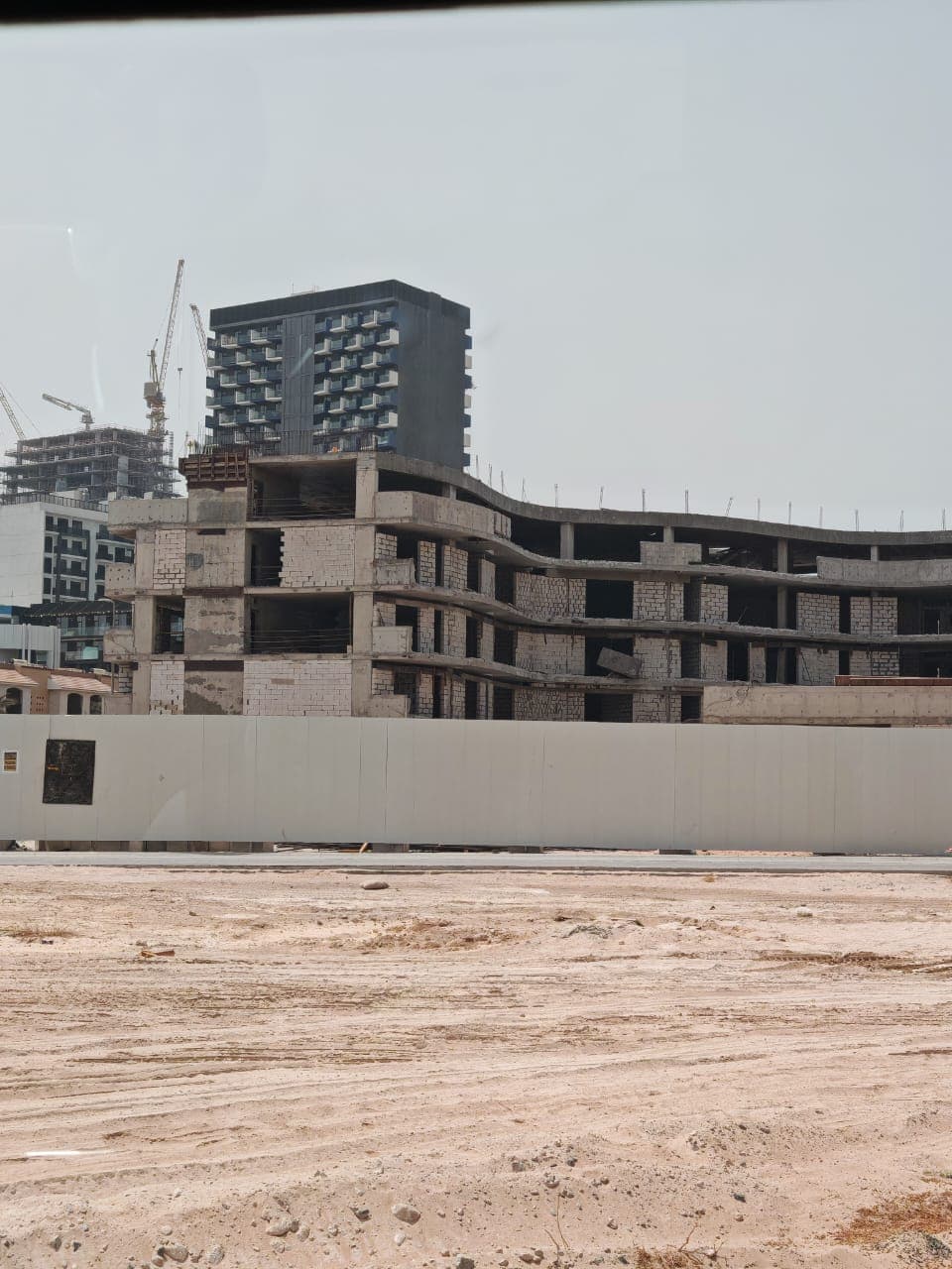 Xenia Residence construction site, Land Department inspection photo 1, 8 September 2025