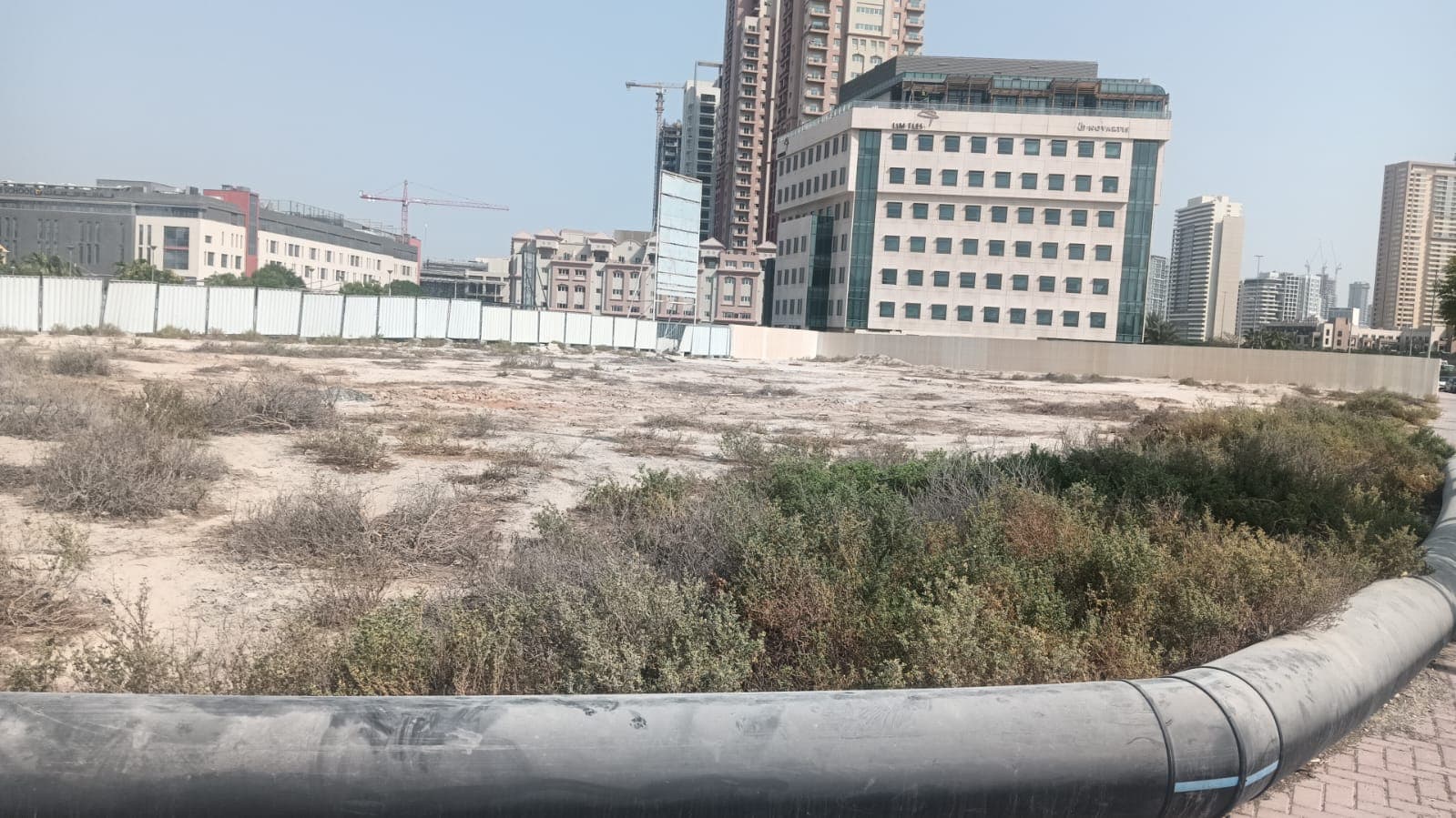Sky Gate Tower construction site, Land Department inspection photo 1, 30 September 2025