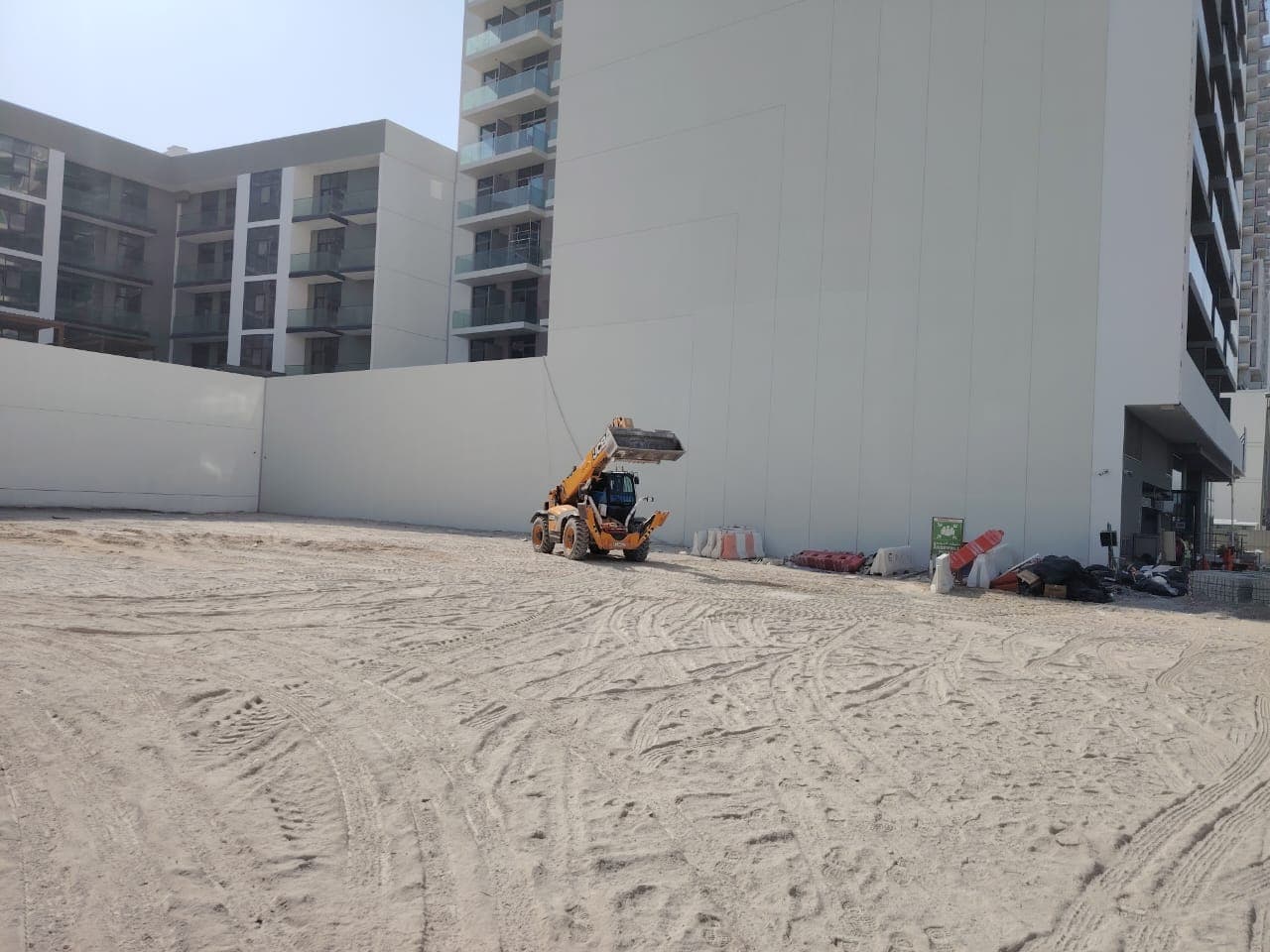 Sky Harmony By Peace Homes construction site, Land Department inspection photo 2, 14 October 2025
