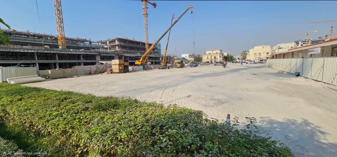 Holm One construction site, Land Department inspection photo 1, 29 October 2025