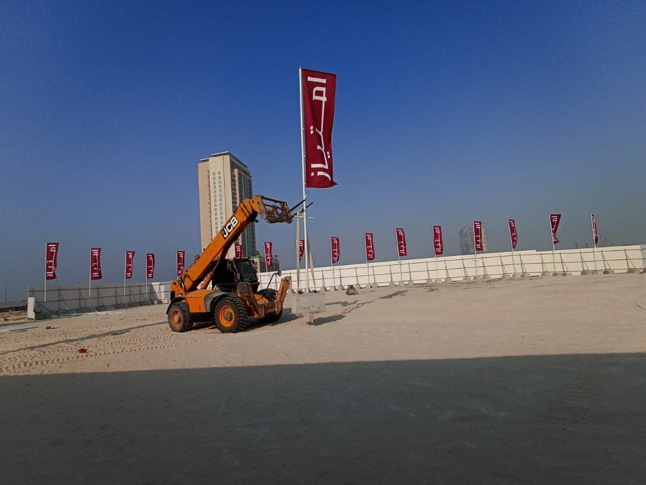 Imtiaz Symphony Tower construction site, Land Department inspection photo 3, 5 November 2025