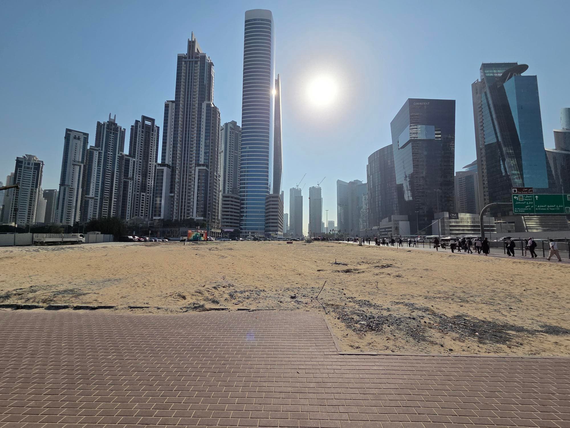 موقع بناء افارا باي بالاس، صورة تفتيش الدائرة رقم 2، 18 نوفمبر 2025