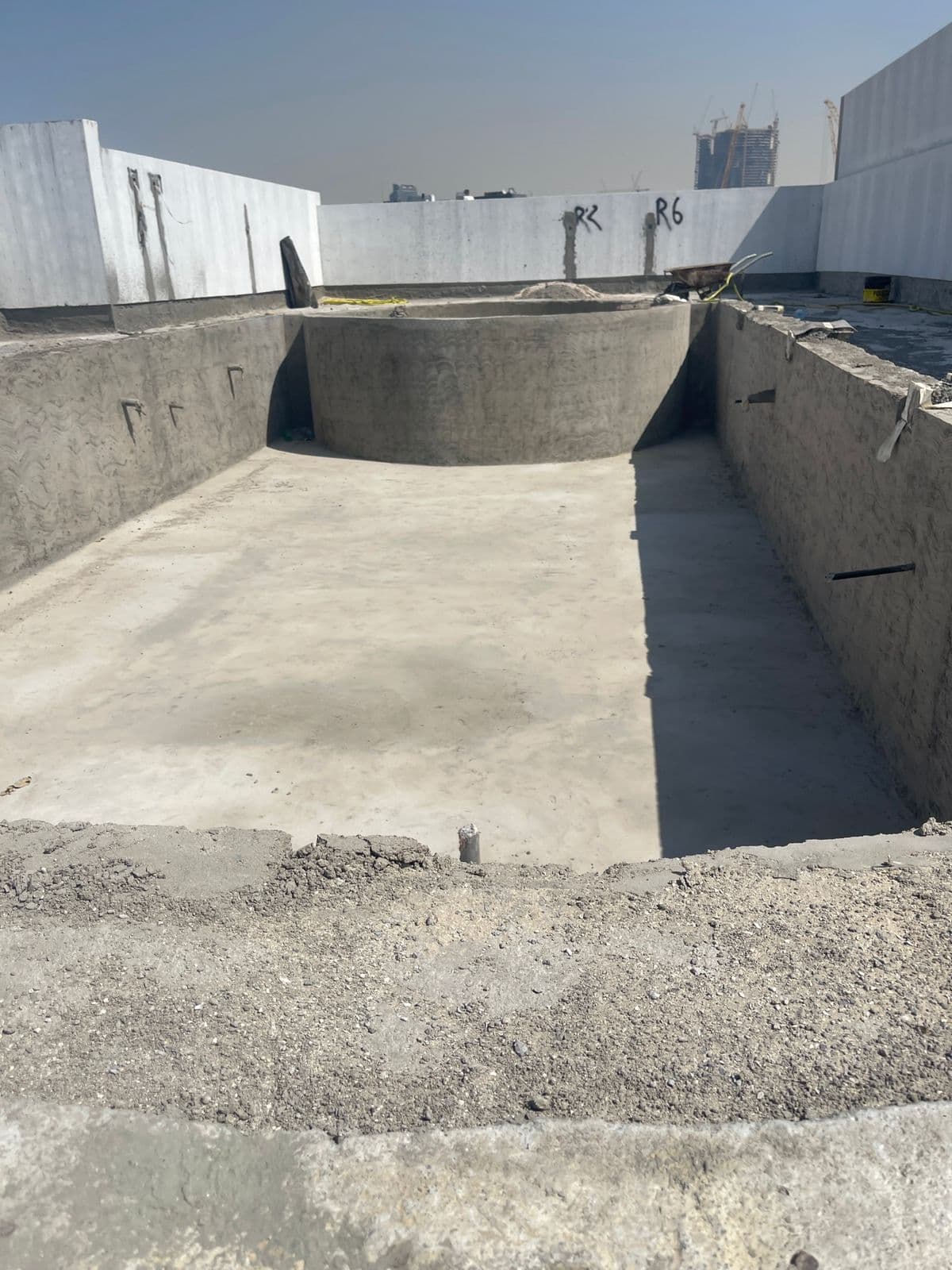 Aryene Greens construction site, Land Department inspection photo 7, 2 April 2026