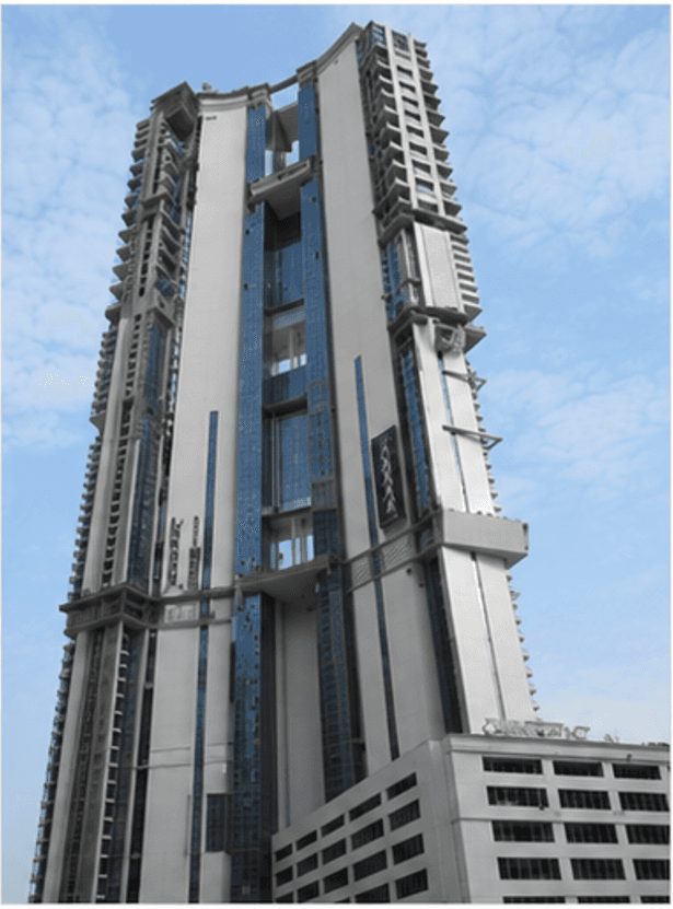 Cavalli Casa Tower construction site, Land Department inspection photo 5, 15 July 2026