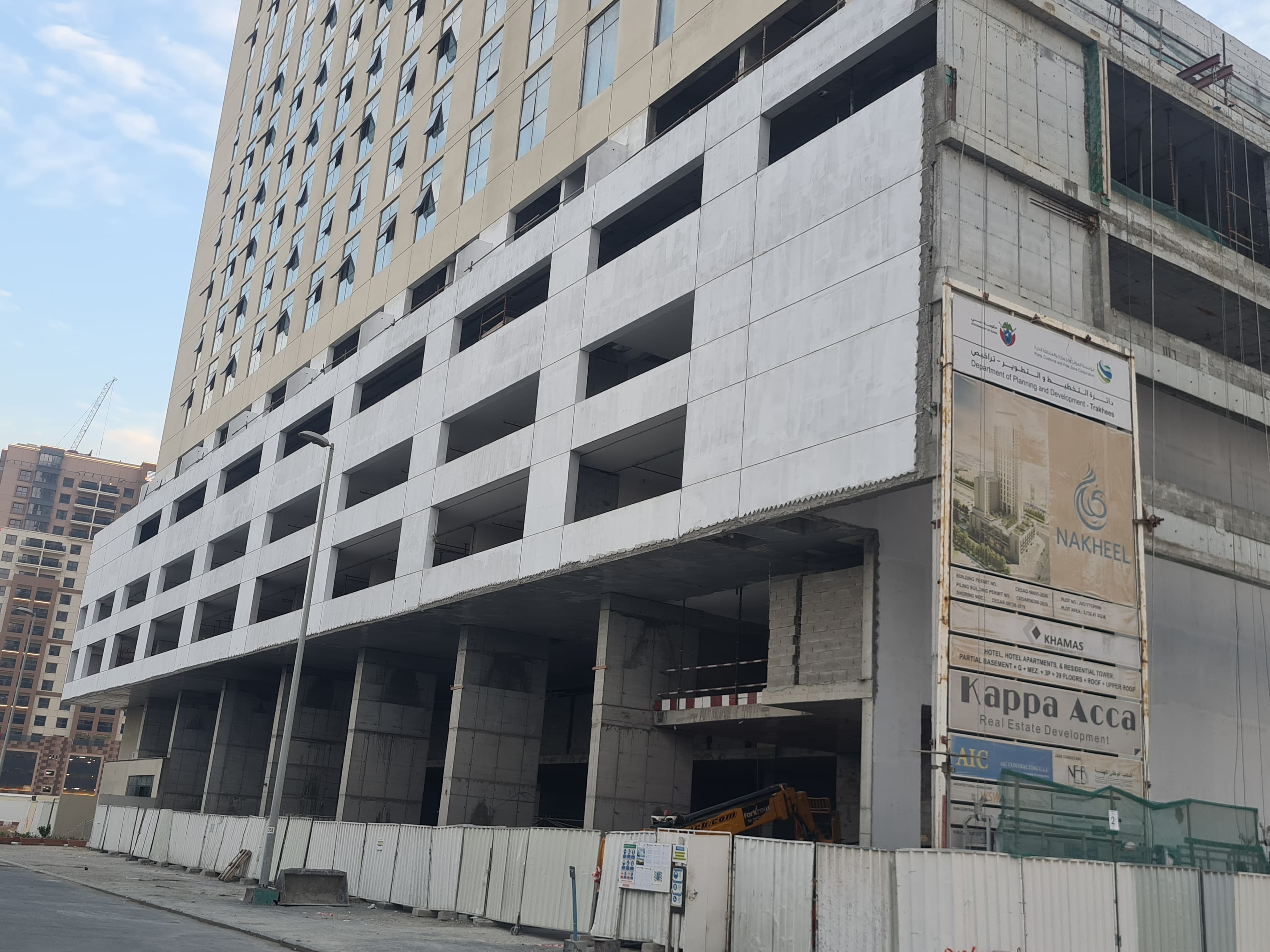 Luxury Family Residence construction site, Land Department inspection photo 2, 25 April 2026