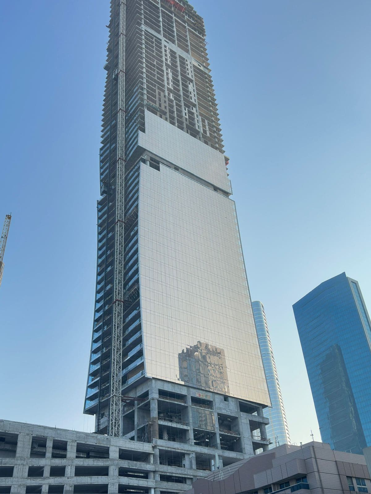 Mr.C Residences Downtown construction site, Land Department inspection photo 5, 20 January 2026