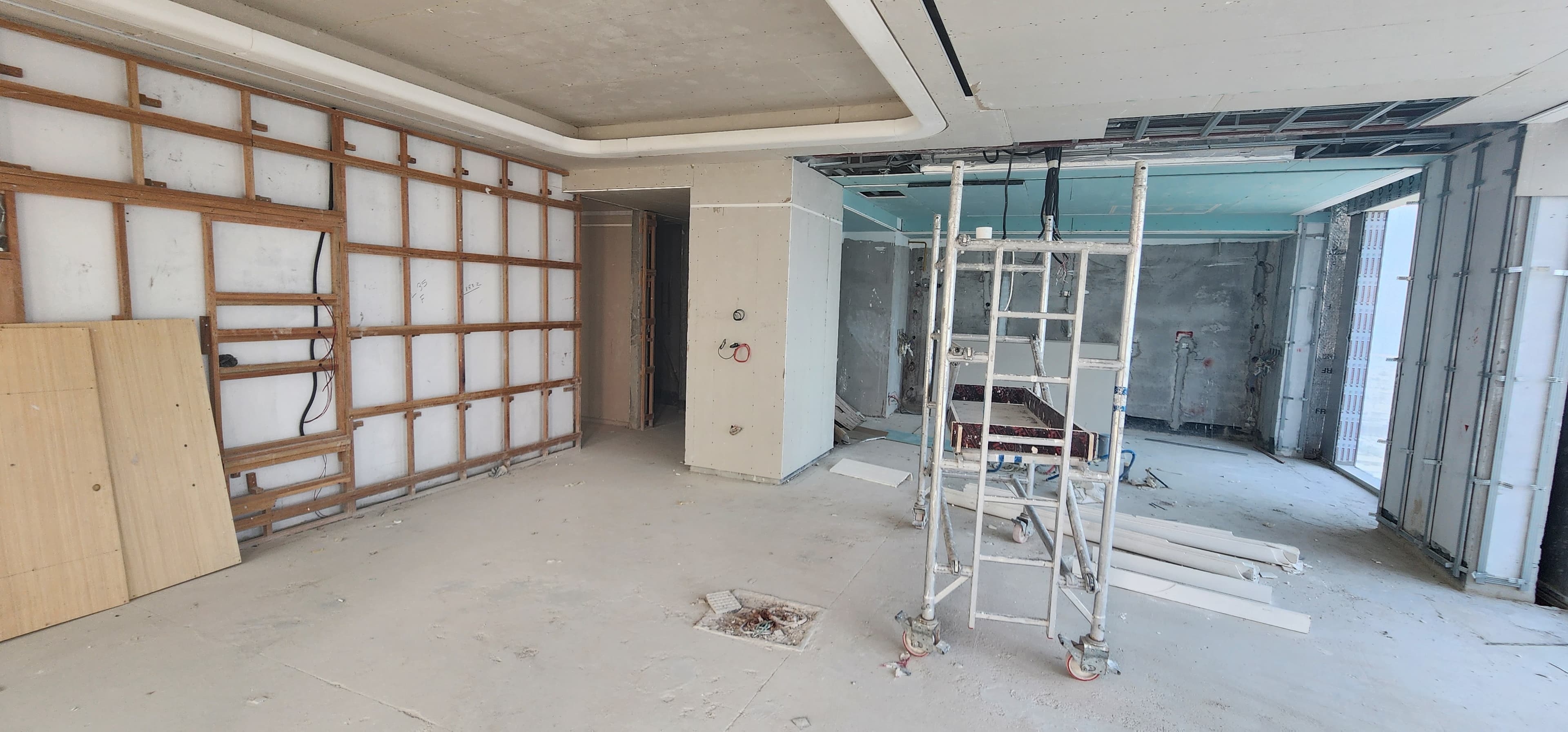Mr.C Residences Downtown construction site, Land Department inspection photo 10, 4 August 2026