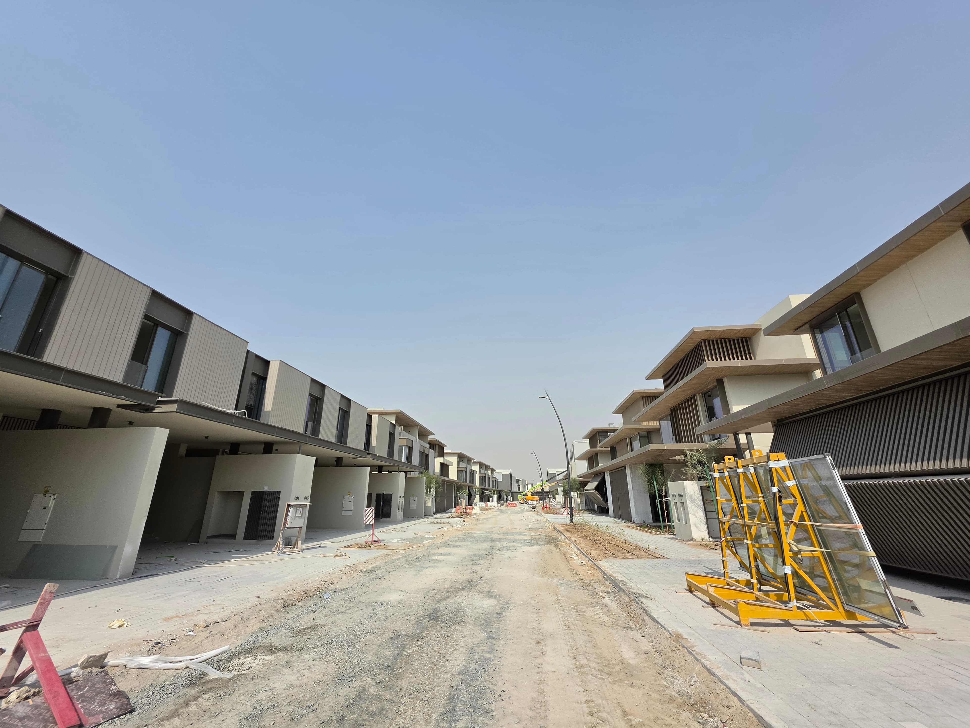 Nad Al Sheba Gardens Phase 3 construction site, Land Department inspection photo 2, 30 July 2026