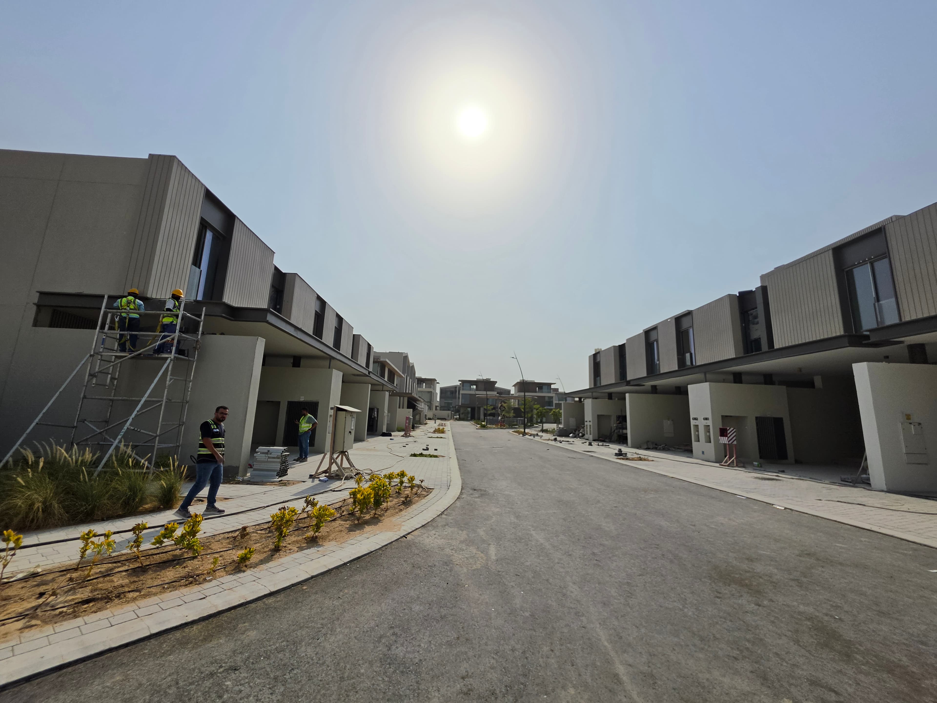 Nad Al Sheba Gardens Phase 3 construction site, Land Department inspection photo 10, 30 July 2026