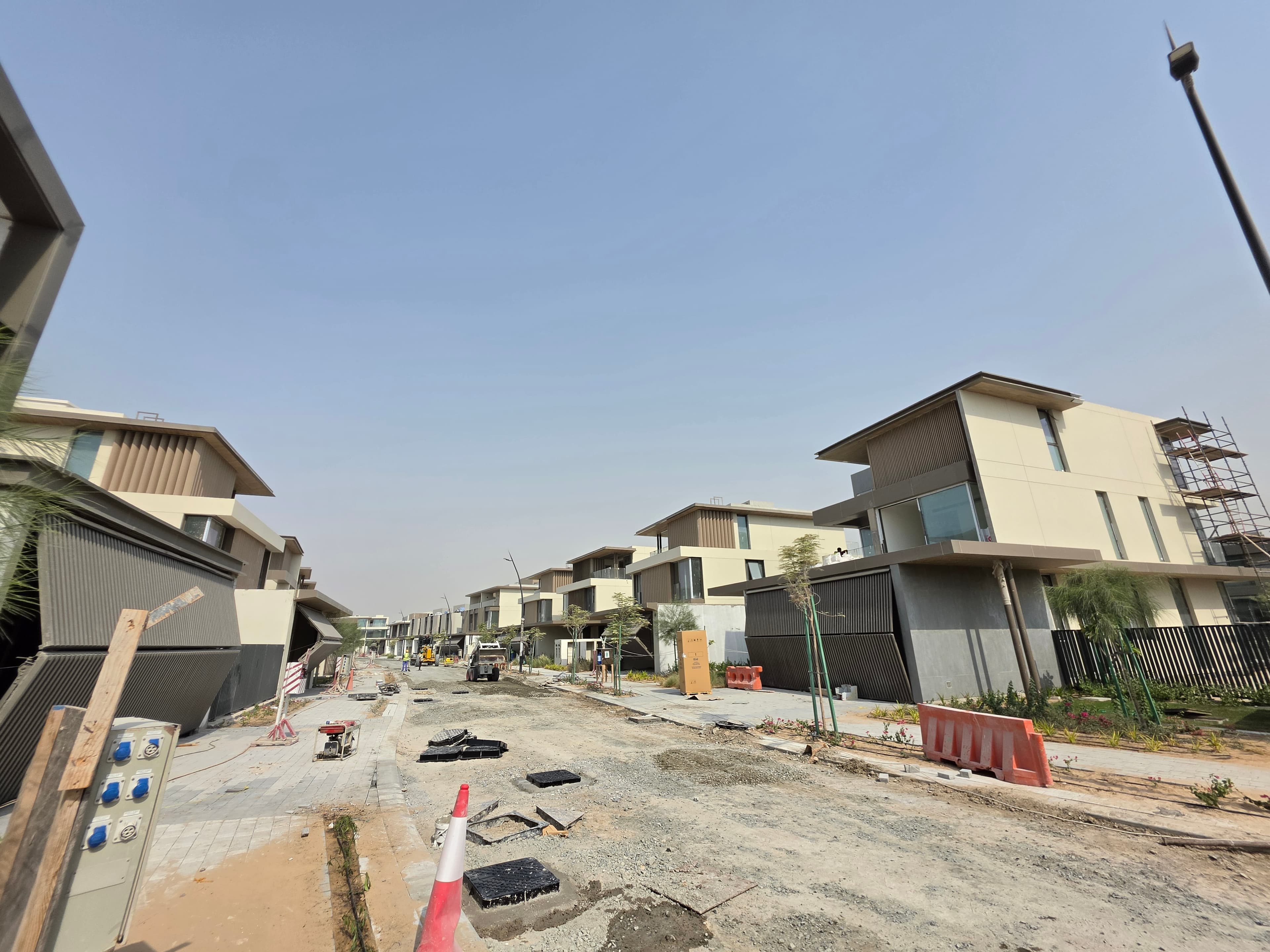 Nad Al Sheba Gardens Phase 3 construction site, Land Department inspection photo 9, 30 July 2026