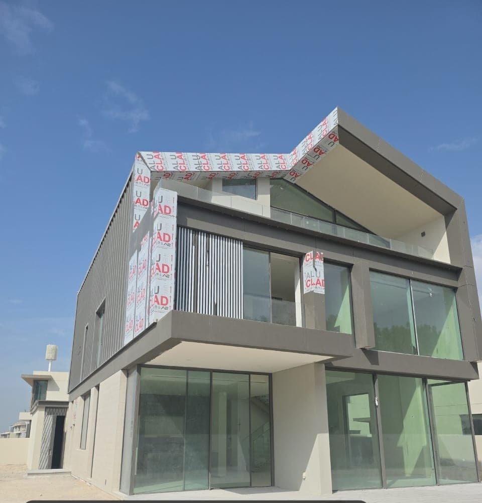 Nad Al Sheba Gardens Phase 3 construction site, Land Department inspection photo 1, 24 March 2026