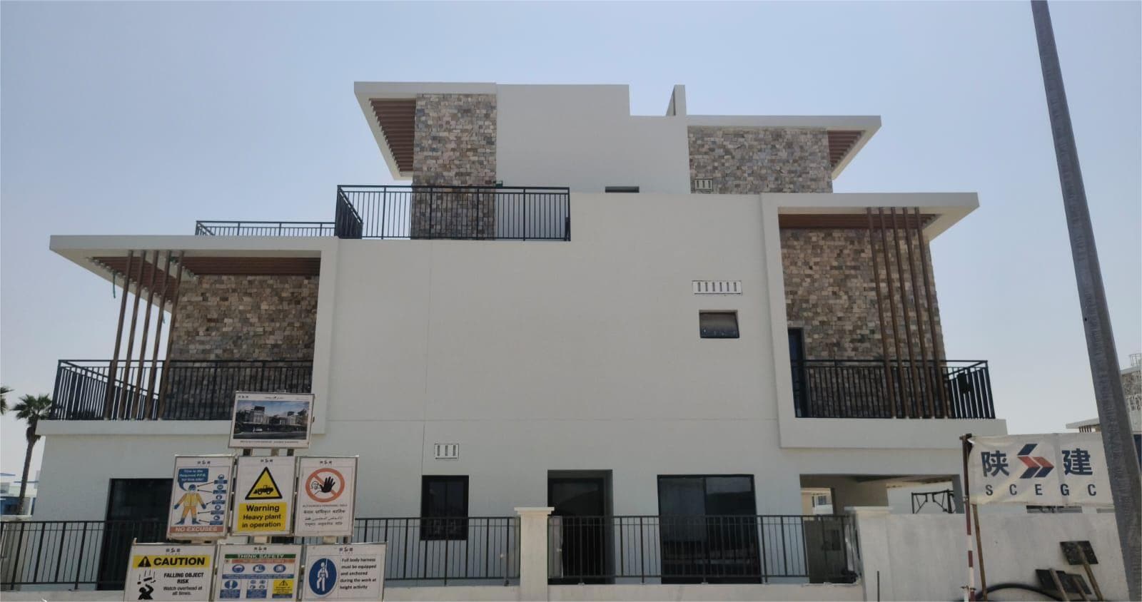 Damac Lagoons - Ibiza construction site, Land Department inspection photo 6, 24 April 2026