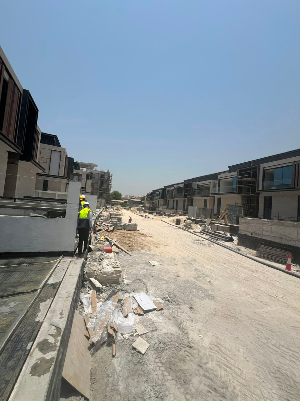 Signature Mansions construction site, Land Department inspection photo 9, 29 June 2026