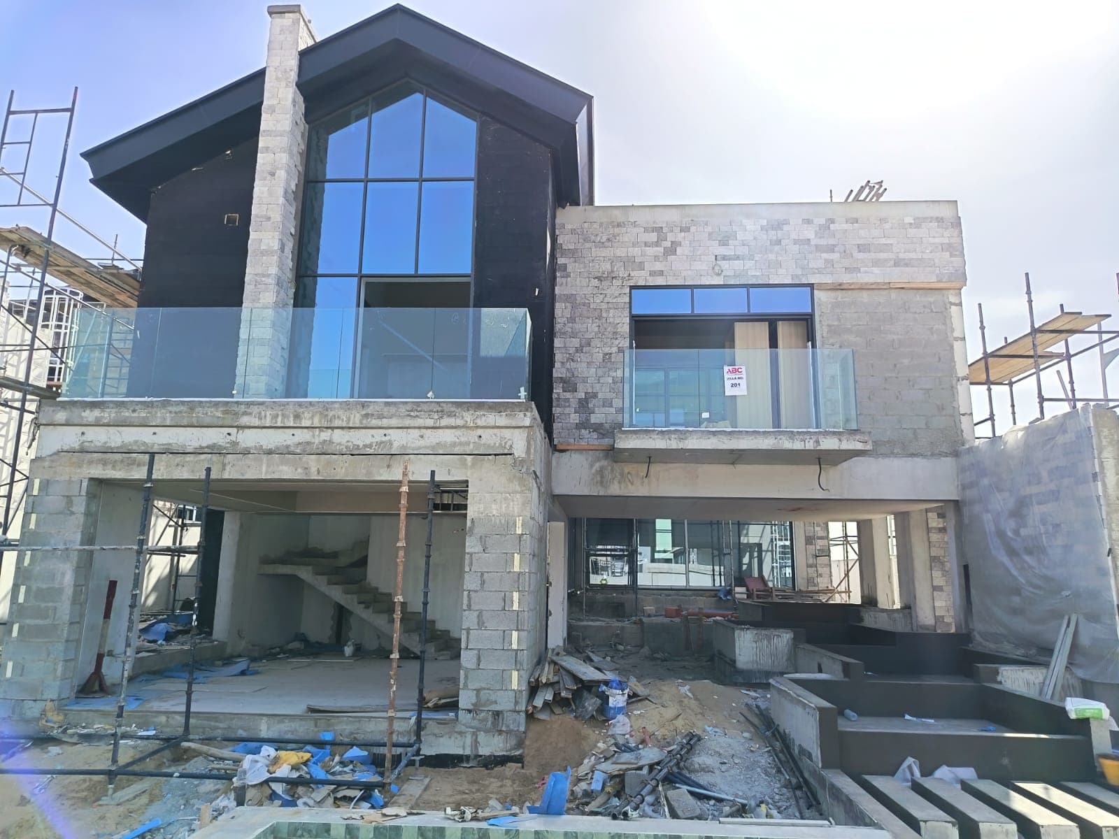 Damac Hills (2) - Farmhouses construction site, Land Department inspection photo 7, 14 May 2026