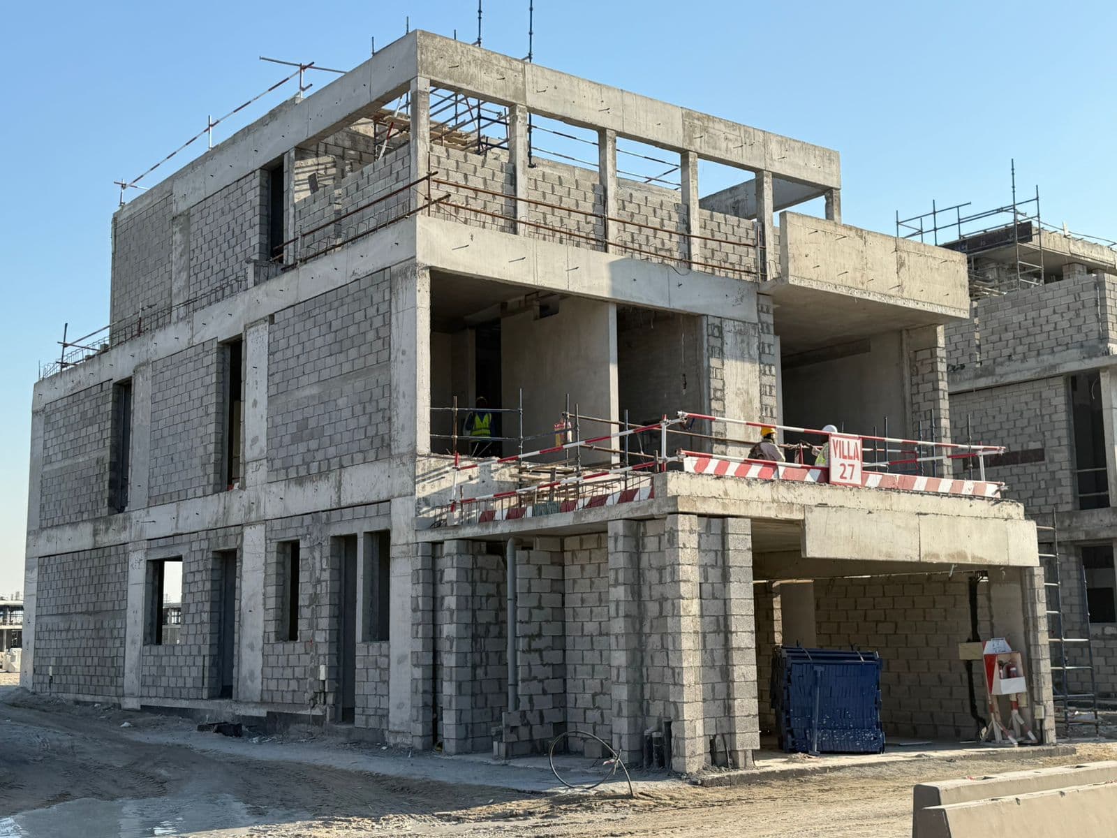 Palm Jebel Ali - Frond O construction site, Land Department inspection photo 4, 27 January 2026