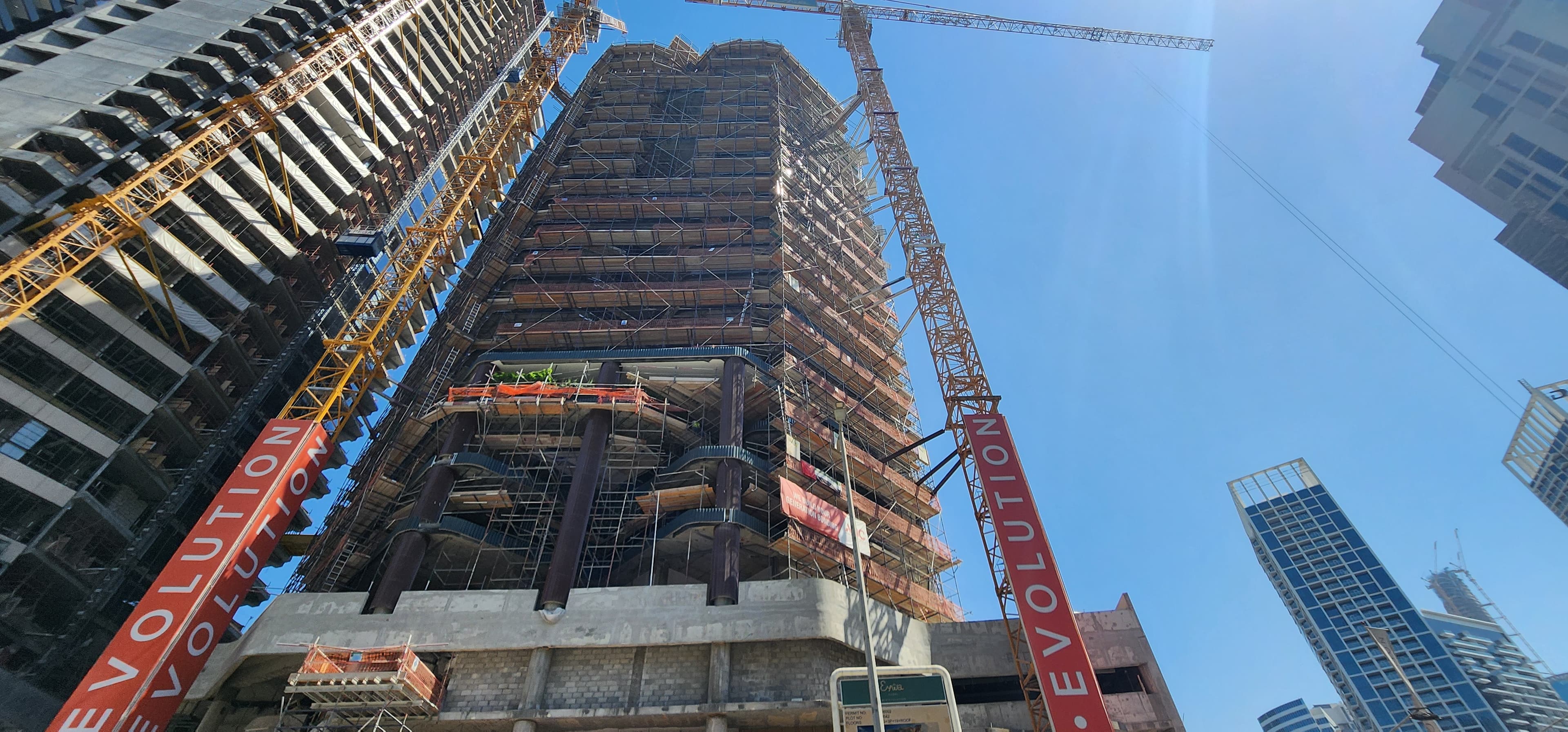Eywa Dubai construction site, Land Department inspection photo 6, 6 July 2026