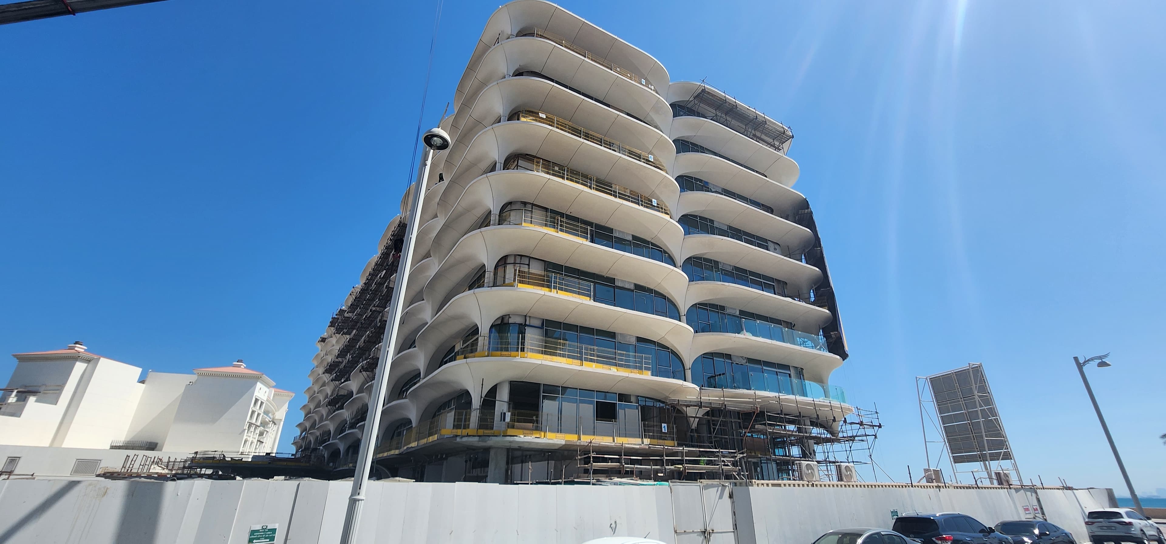 Ocean House construction site, Land Department inspection photo 7, 9 June 2026