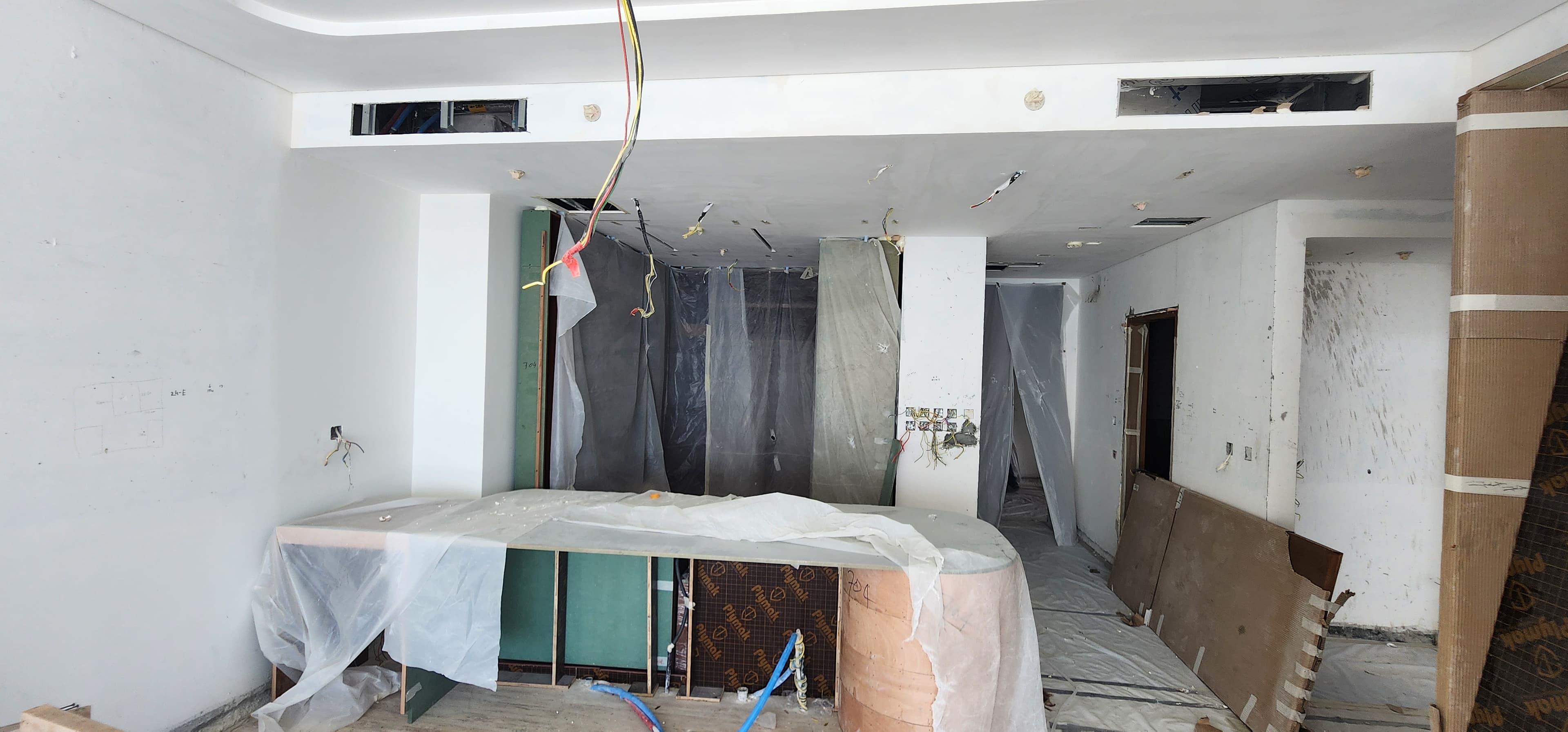 Ocean House construction site, Land Department inspection photo 9, 9 June 2026
