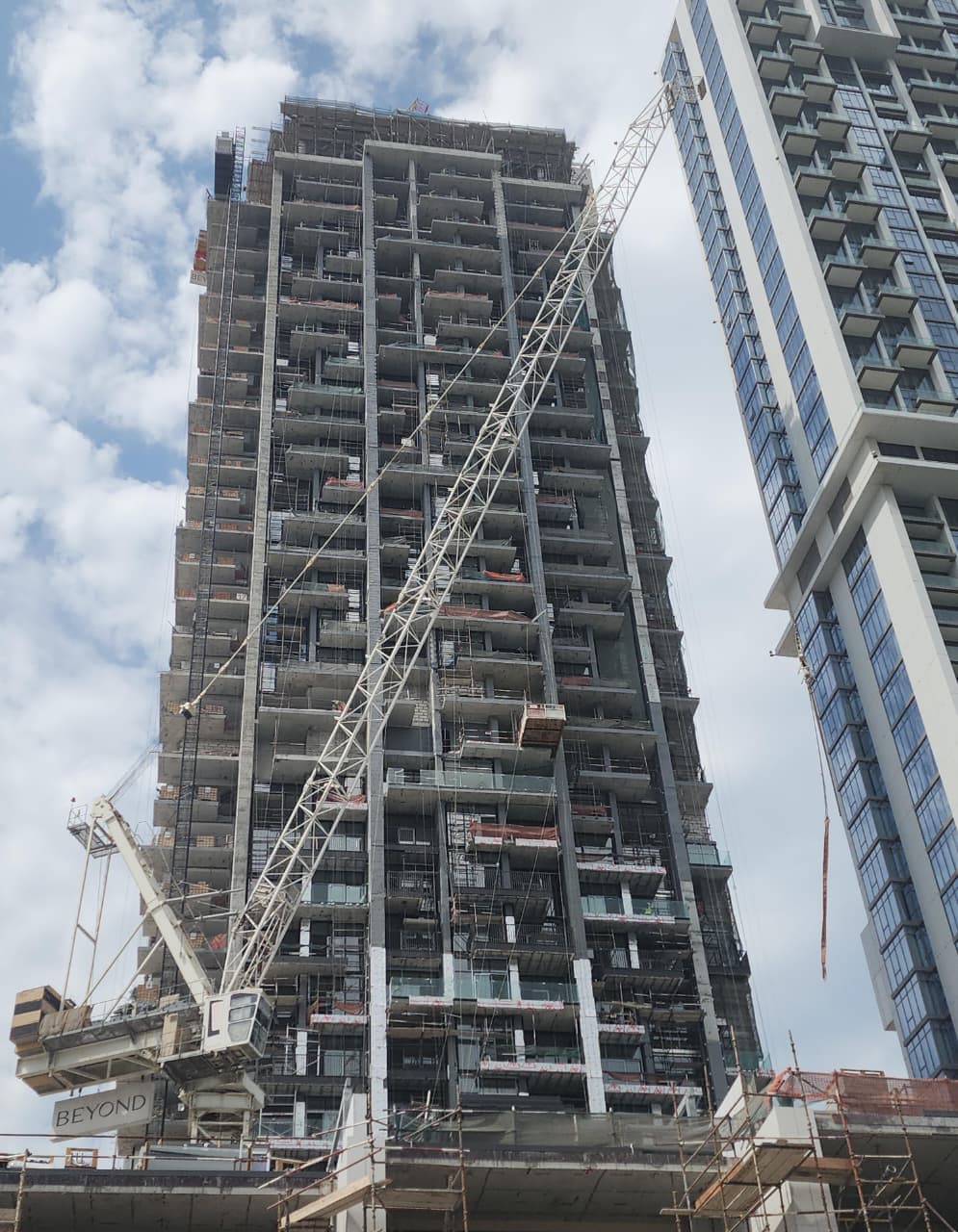 Aria By Beyond construction site, Land Department inspection photo 2, 25 March 2026