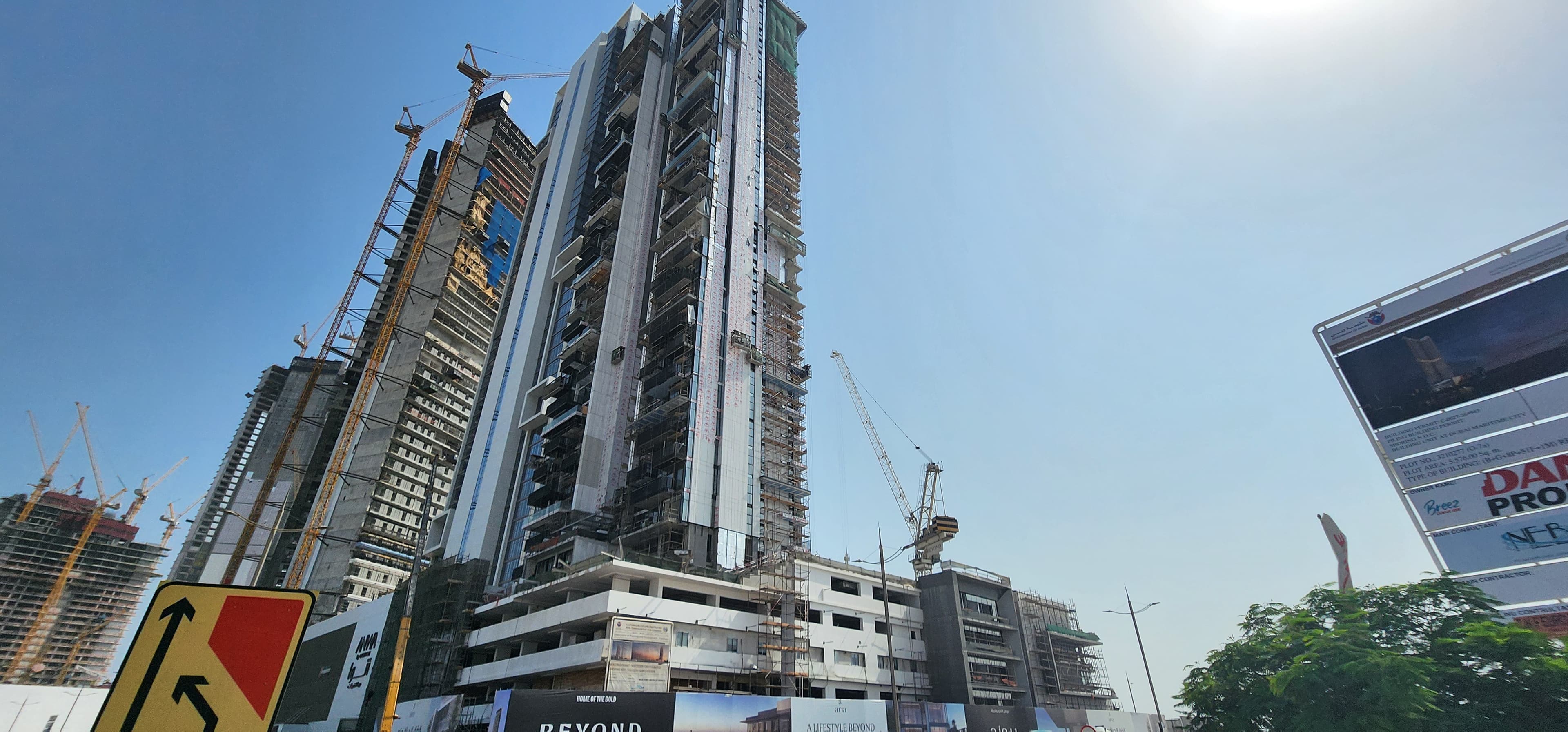 Aria By Beyond construction site, Land Department inspection photo 7, 3 July 2026