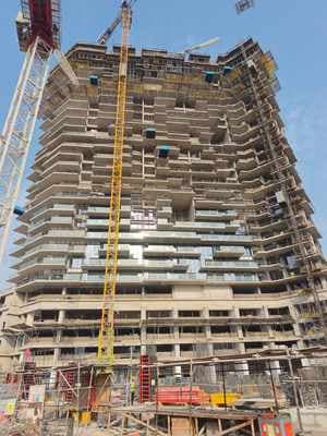 Damac Hills - Golf Greens 2 construction site, Land Department inspection photo 7, 4 September 2026