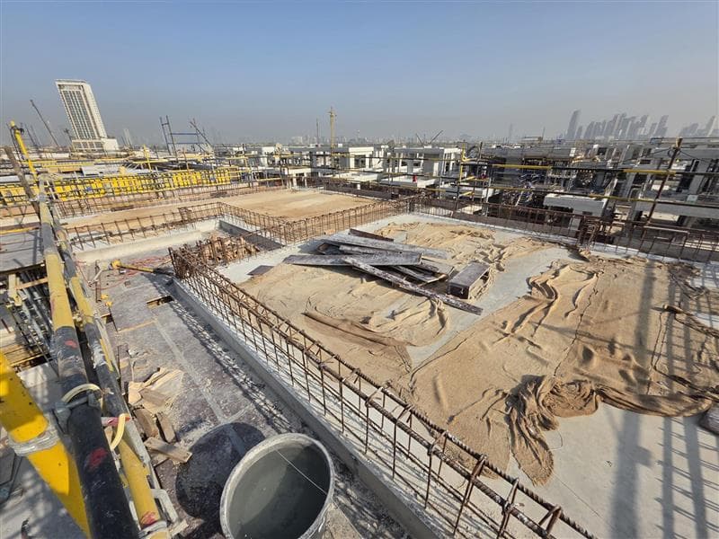 Sobha Estates construction site, Land Department inspection photo 9, 18 March 2026