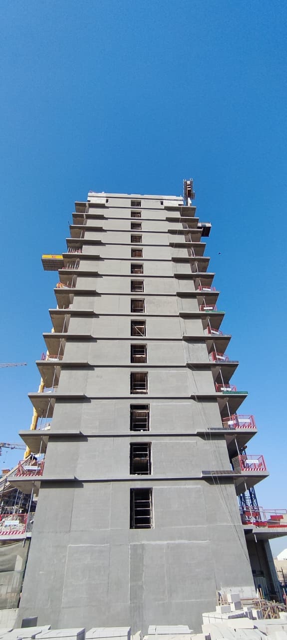Azizi Venice 4 construction site, Land Department inspection photo 1, 29 June 2026