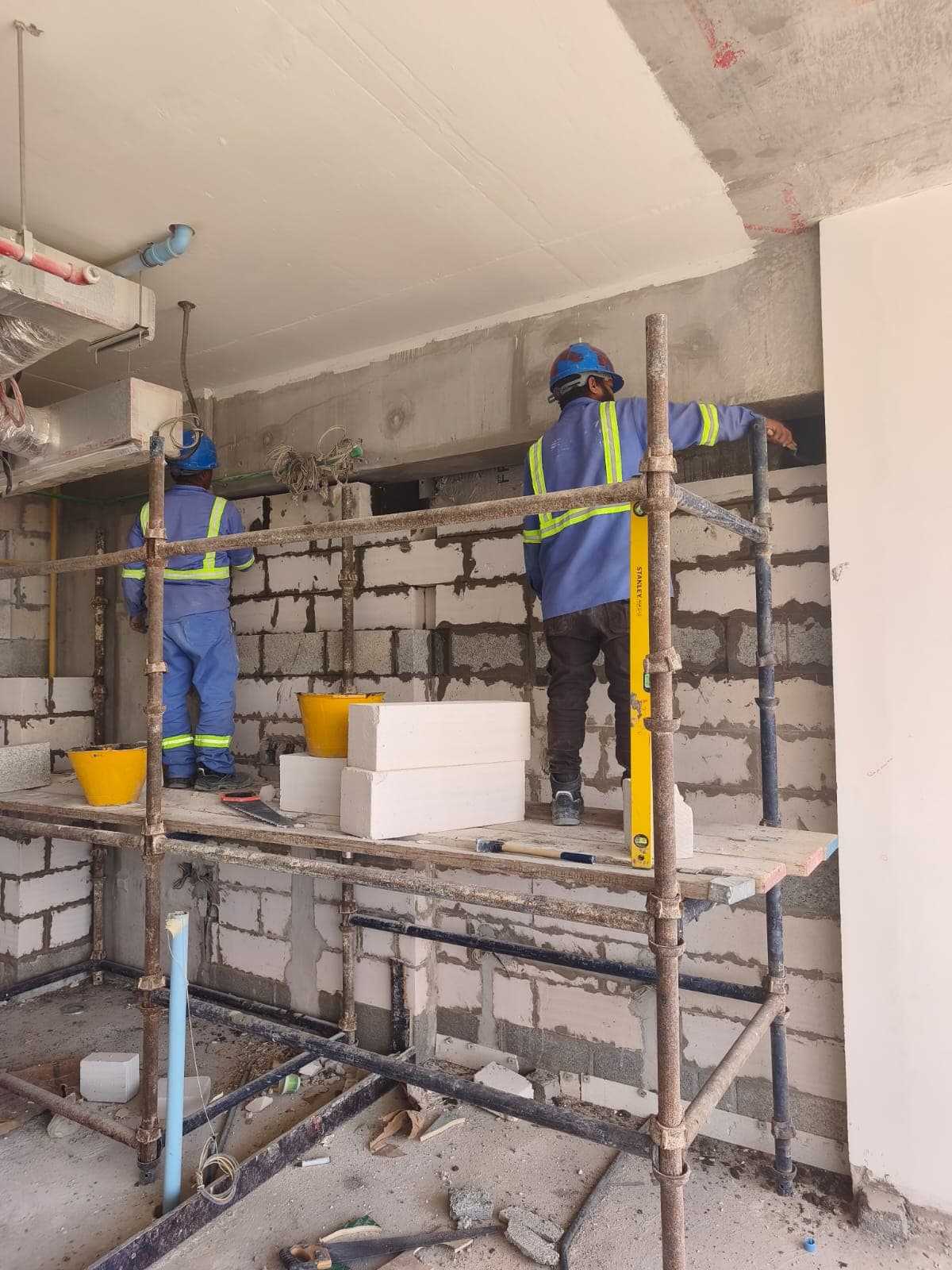Azizi Venice 4 construction site, Land Department inspection photo 5, 29 June 2026