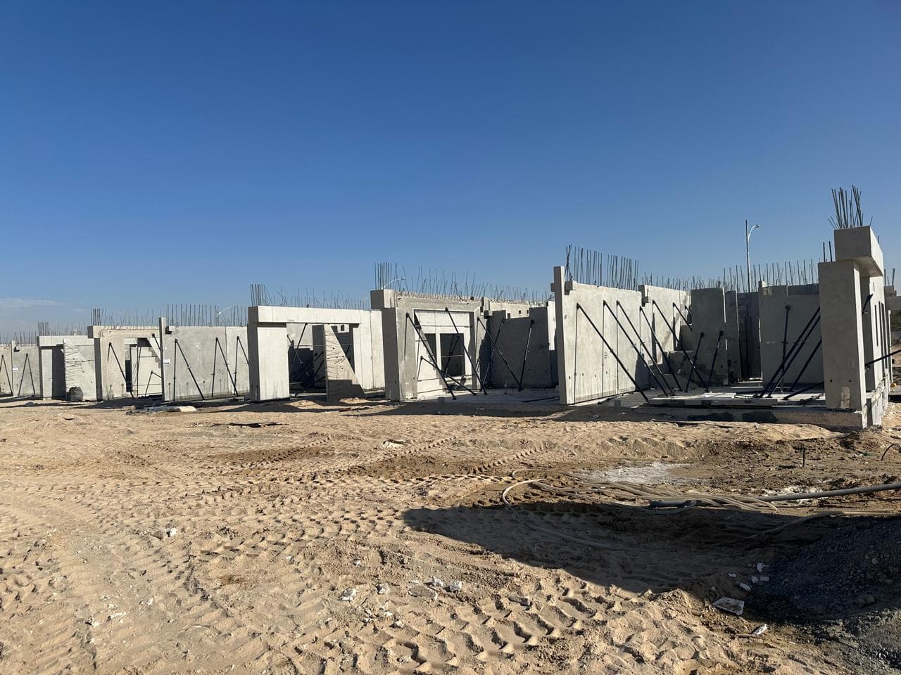 Damac Hills (2) - Park Greens 1 construction site, Land Department inspection photo 6, 13 May 2026