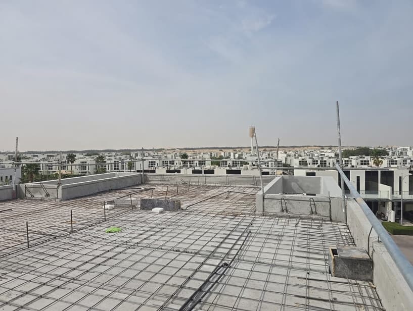 Damac Hills (2) - Park Greens 1 construction site, Land Department inspection photo 4, 13 May 2026