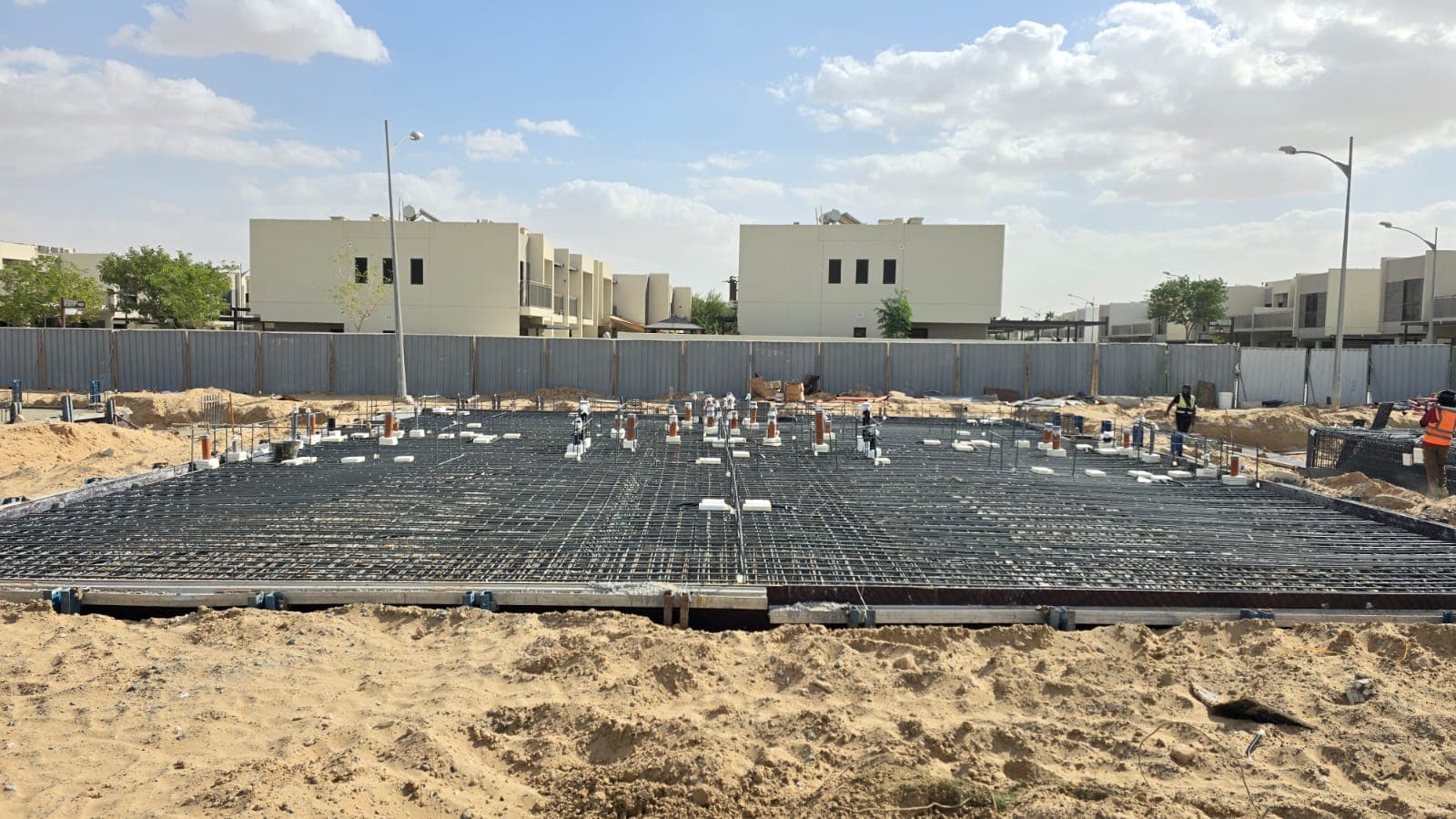 Damac Hills (2) - Park Greens 1 construction site, Land Department inspection photo 2, 13 May 2026