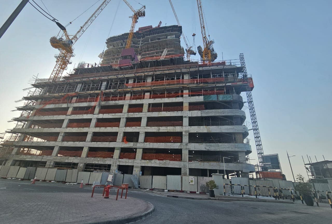 Oceanz 3 By Danube construction site, Land Department inspection photo 8, 4 August 2026