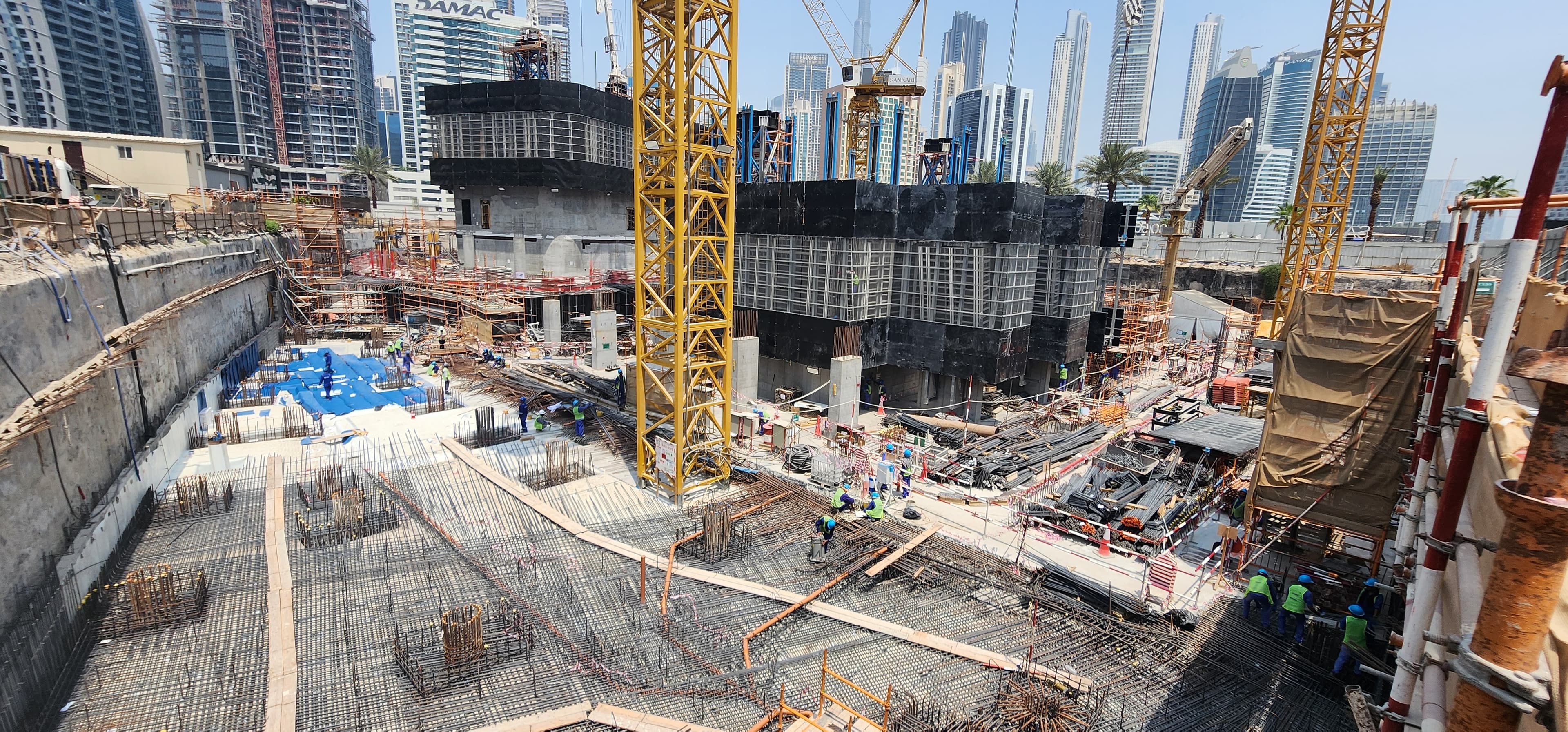 Regent Residences Dubai Sankari Place construction site, Land Department inspection photo 4, 21 July 2026