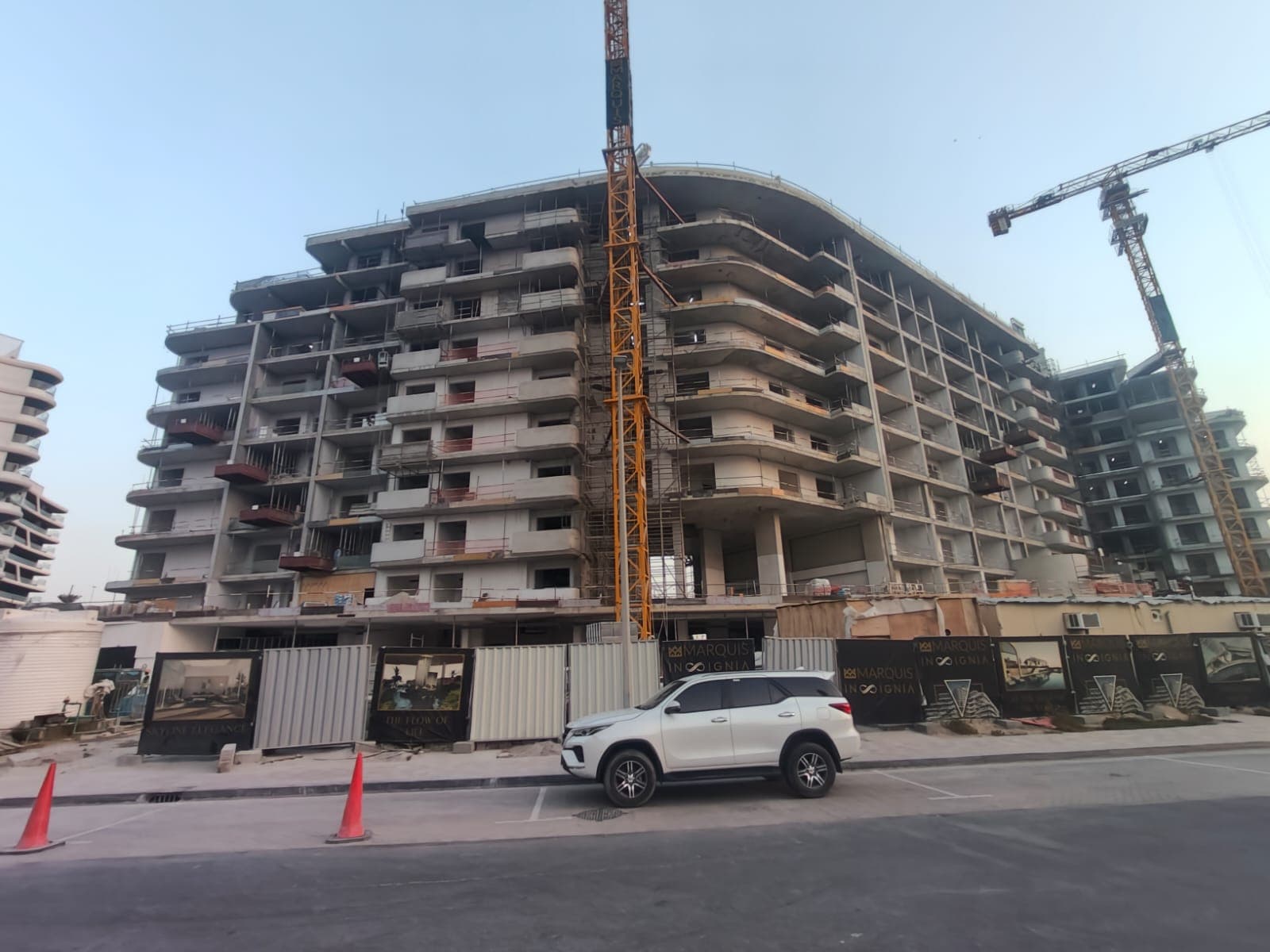 Marquis Insignia construction site, Land Department inspection photo 9, 19 June 2026