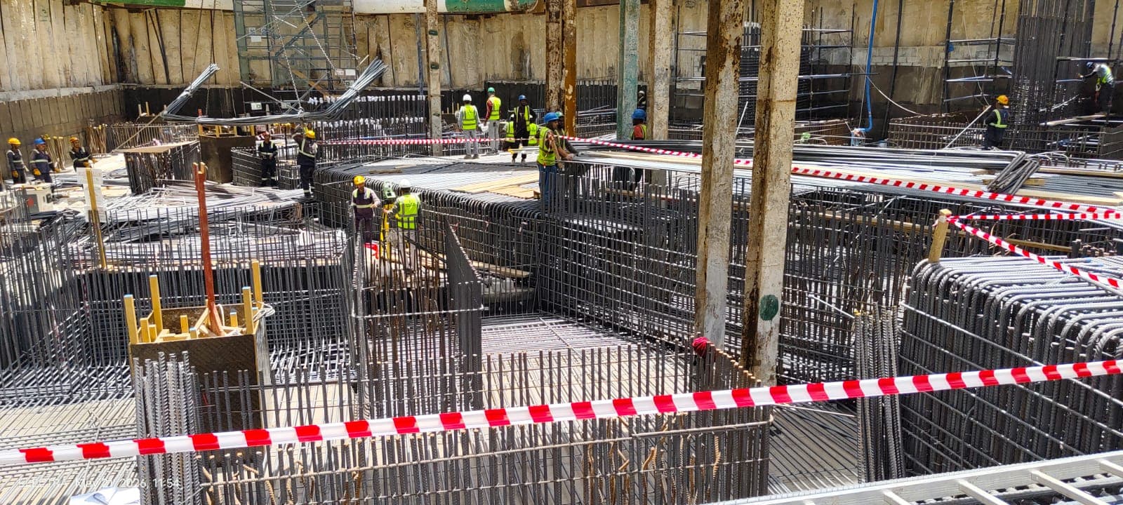 Electra construction site, Land Department inspection photo 4, 21 May 2026