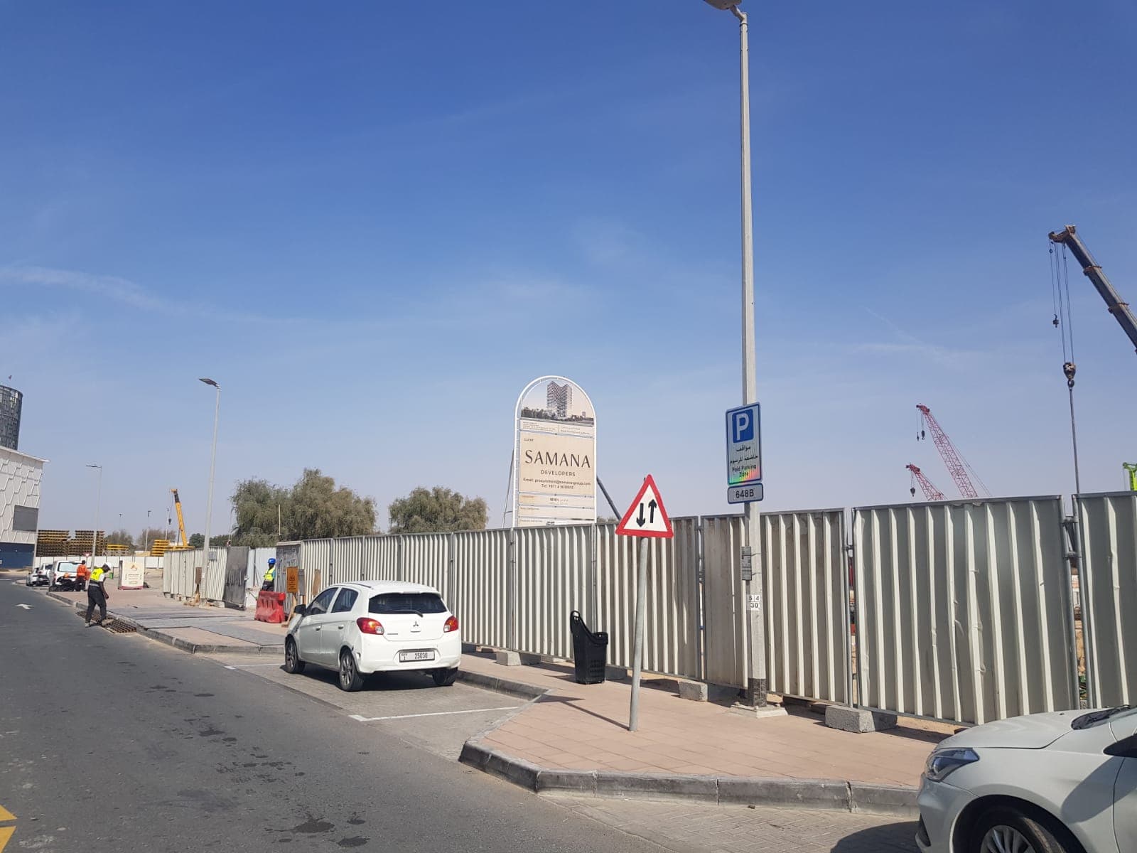 Samana Ibiza construction site, Land Department inspection photo 6, 12 February 2026