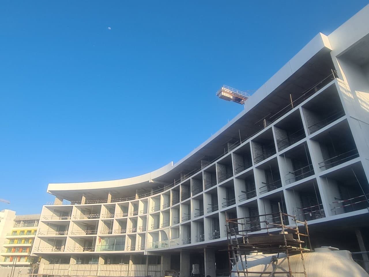 Marbella Resort Hotel, A Vignette Collection World Islands Dubai construction site, Land Department inspection photo 5, 26 February 2026