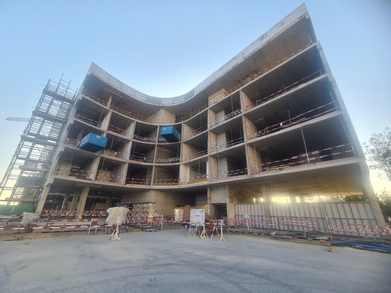 Marbella Resort Hotel, A Vignette Collection World Islands Dubai construction site, Land Department inspection photo 9, 26 February 2026