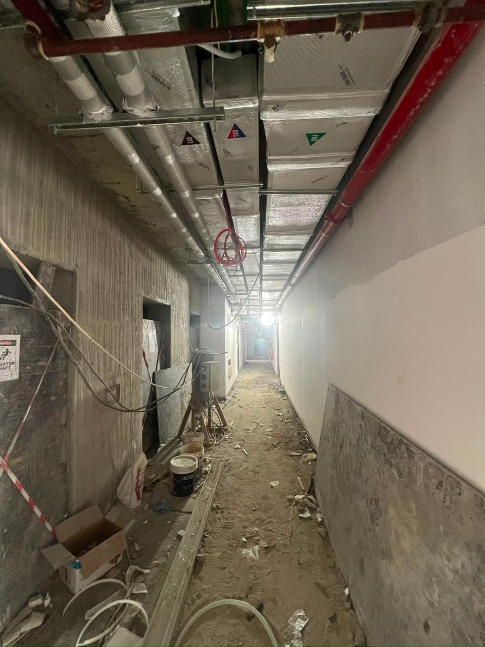 Squarex Residence construction site, Land Department inspection photo 5, 8 July 2026
