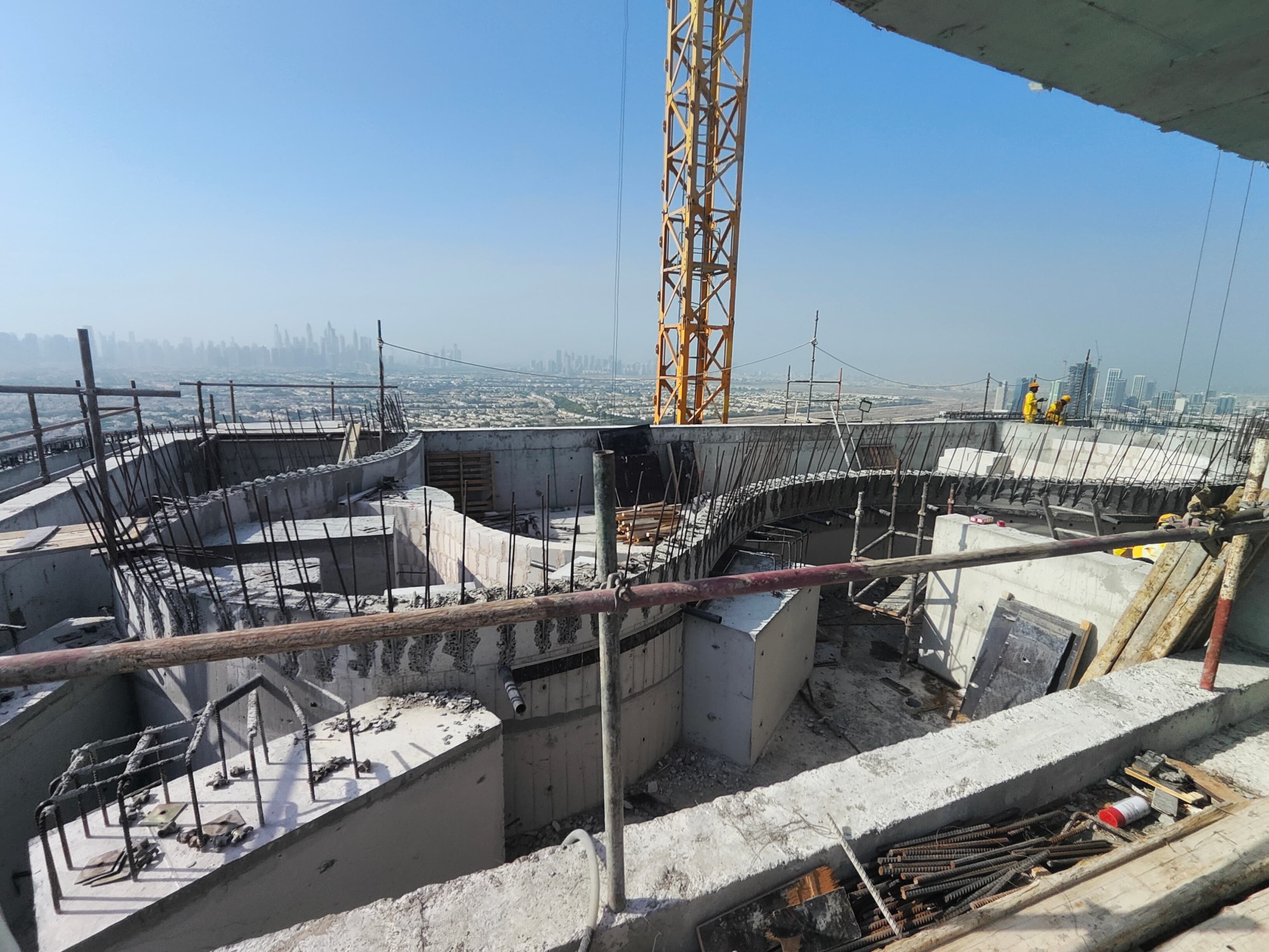 Sonate Residences By Condor construction site, Land Department inspection photo 3, 4 September 2026