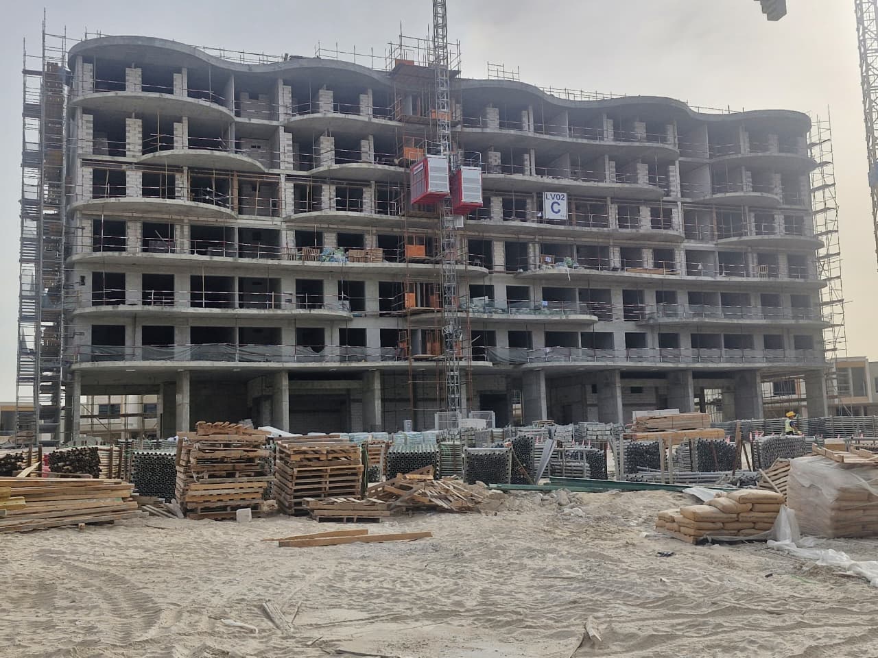 Damac Lagoons - Lagoon Views 2 construction site, Land Department inspection photo 3, 24 January 2026
