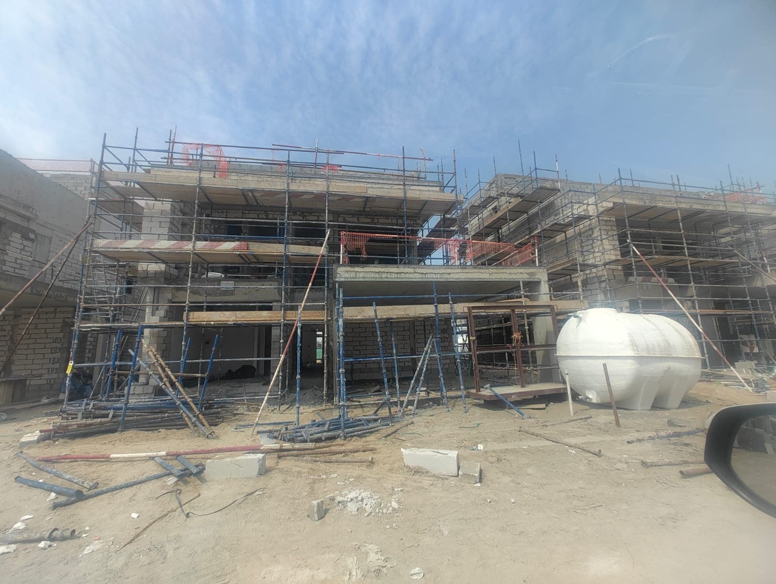 Fairway Villas 3 construction site, Land Department inspection photo 8, 17 March 2026
