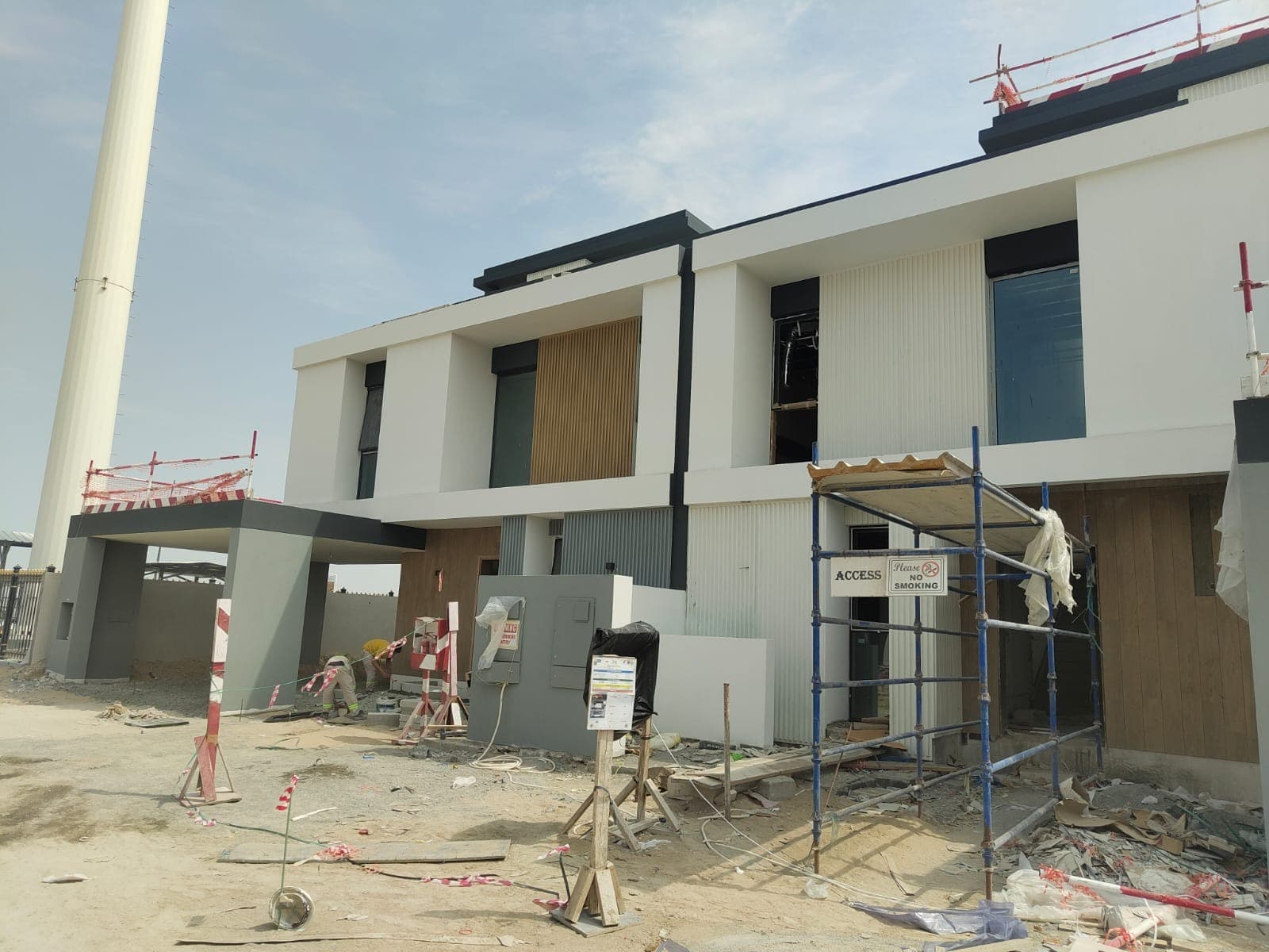 Fairway Villas 3 construction site, Land Department inspection photo 5, 17 March 2026